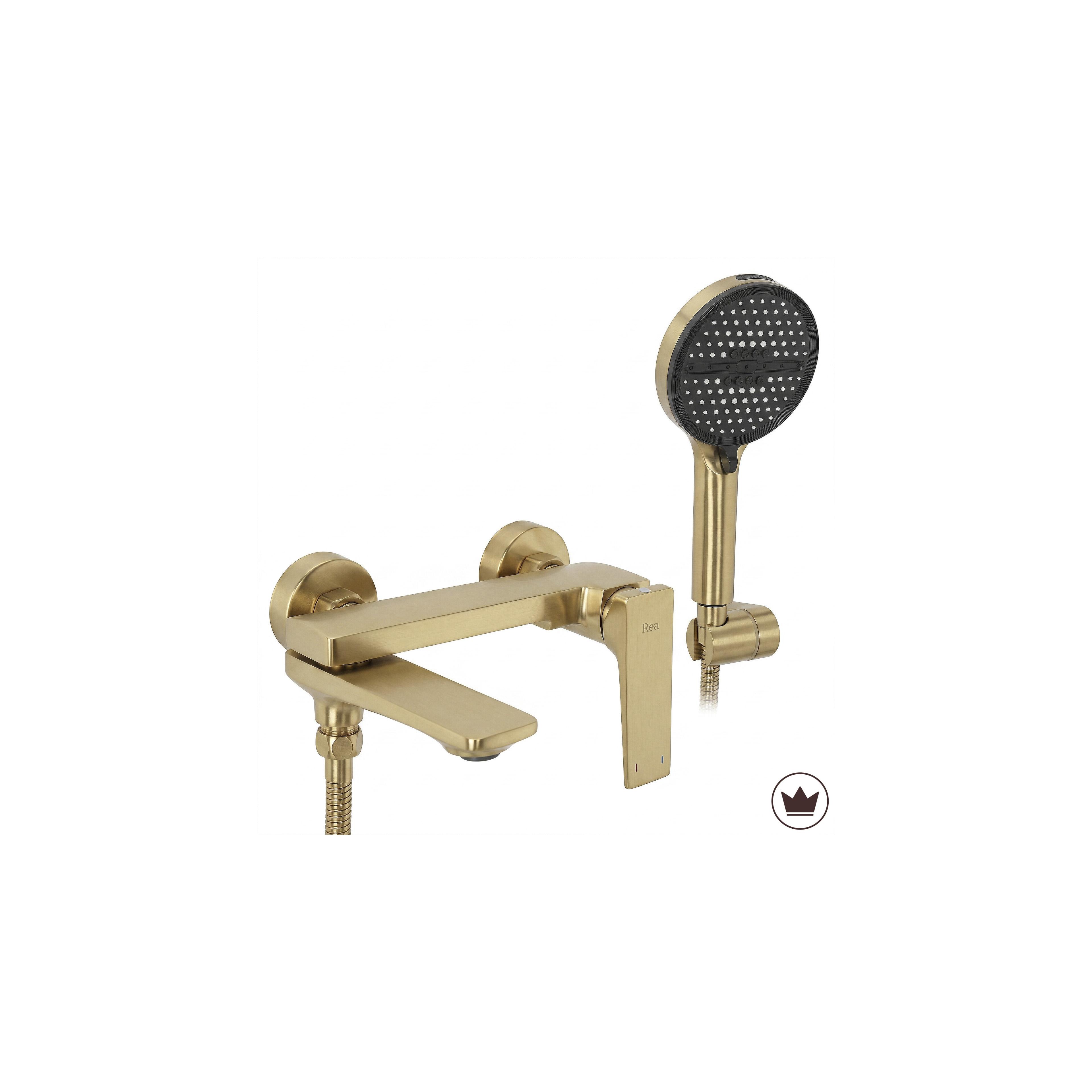 Baterie pentru cadă PREMIUM REA Prime Gold Brush