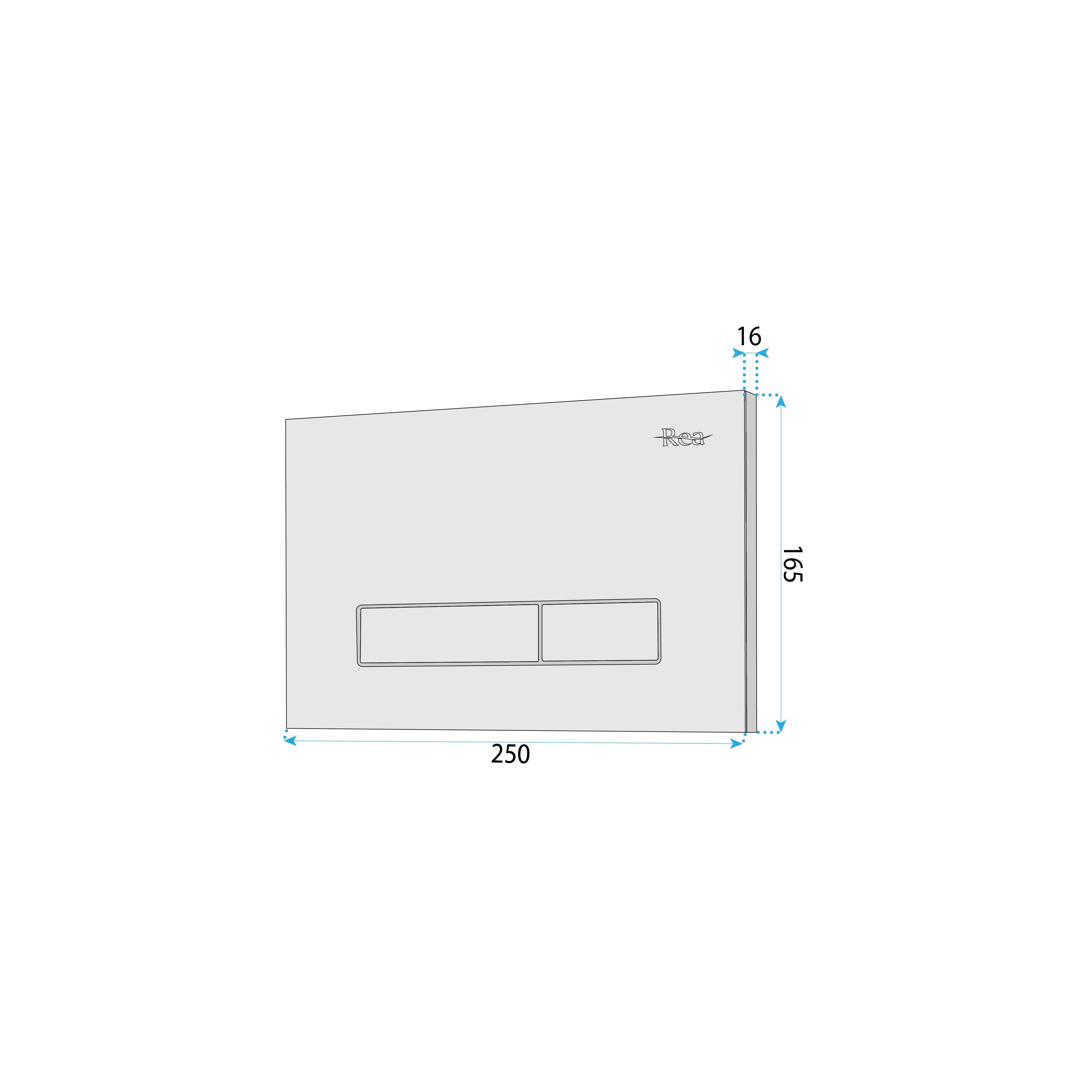 Ugradni Set za WC 024N sa HD Chrome Tipkom