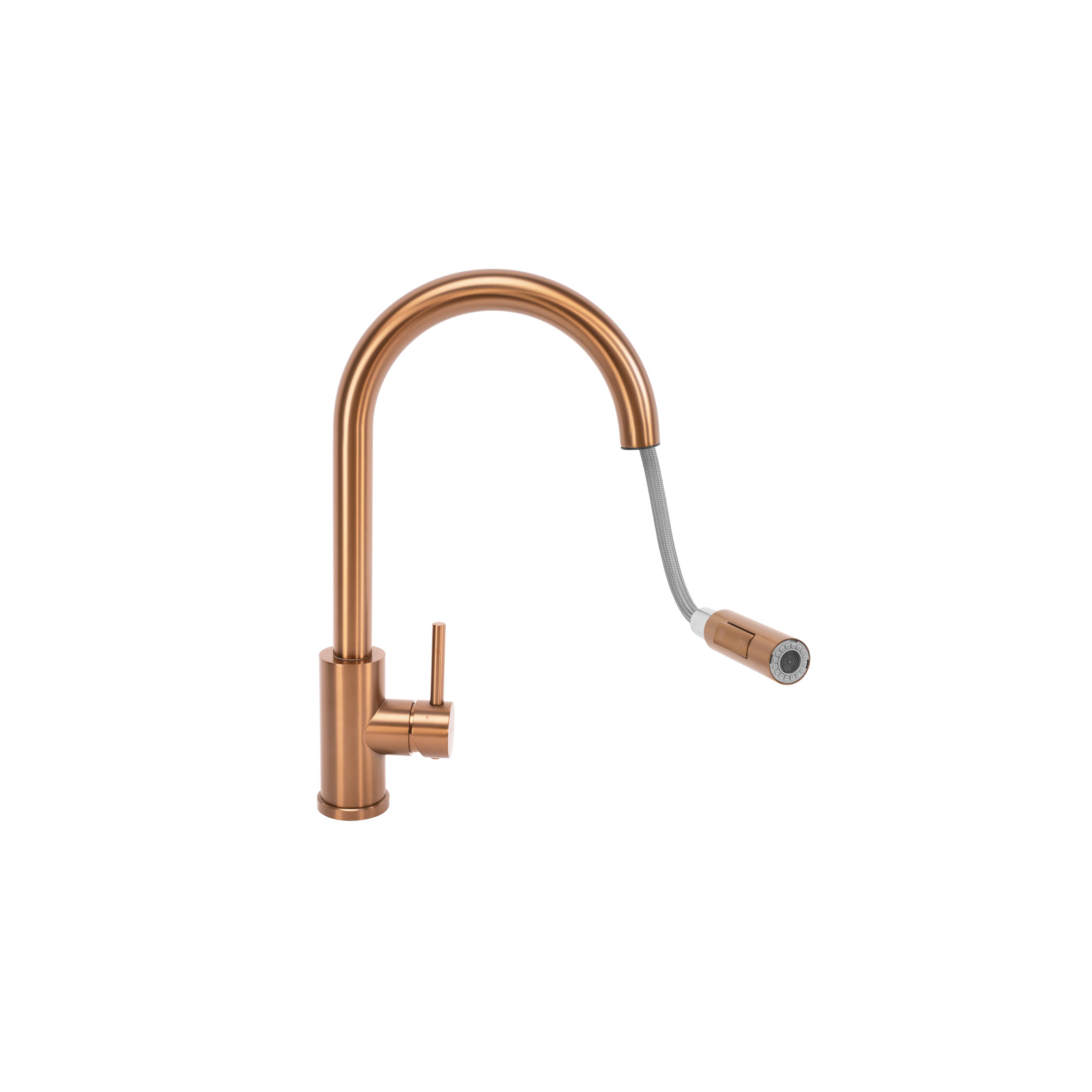 Kuhinjska slavina Rea Fresh Brush Copper