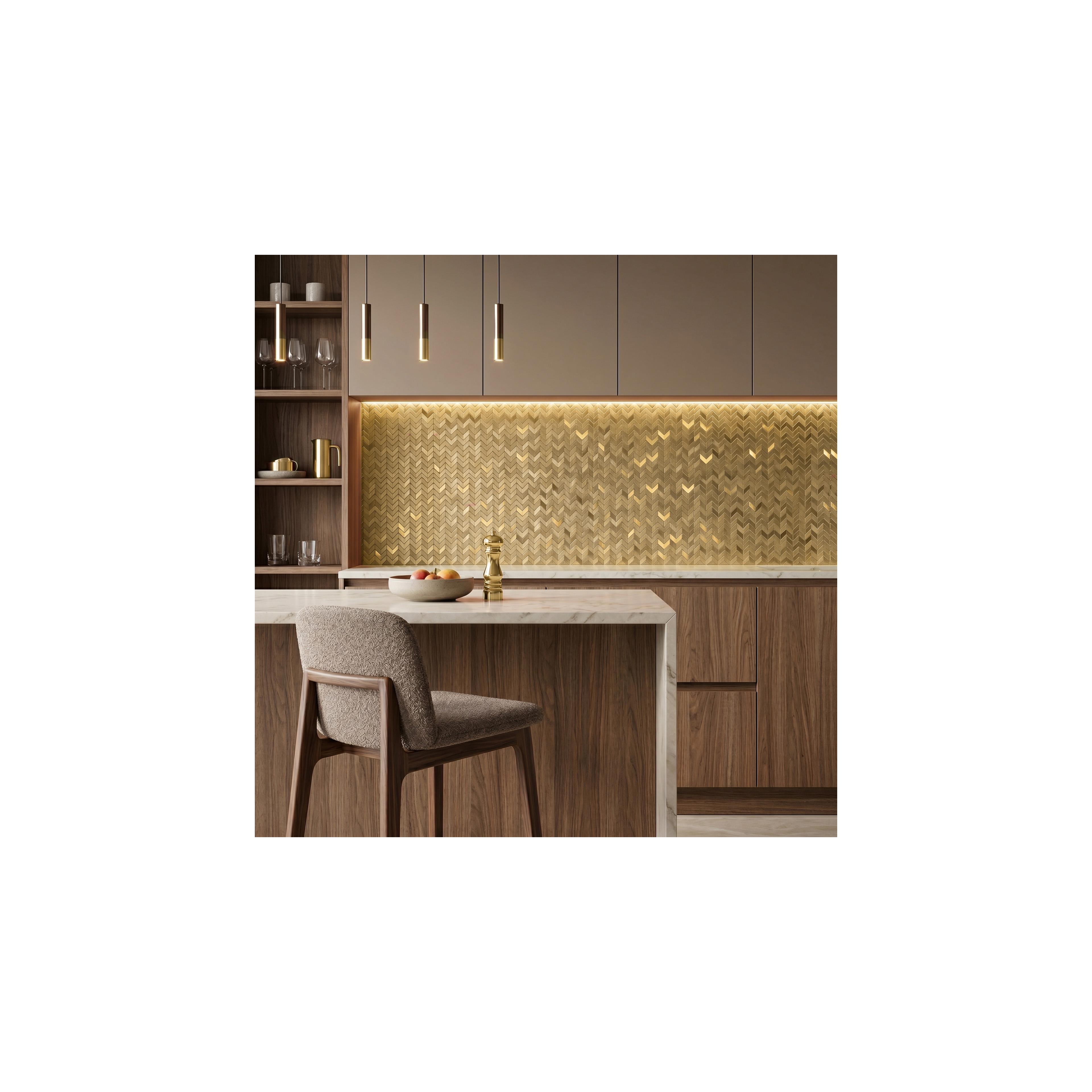 Mozaika REA P14453A Brush Gold