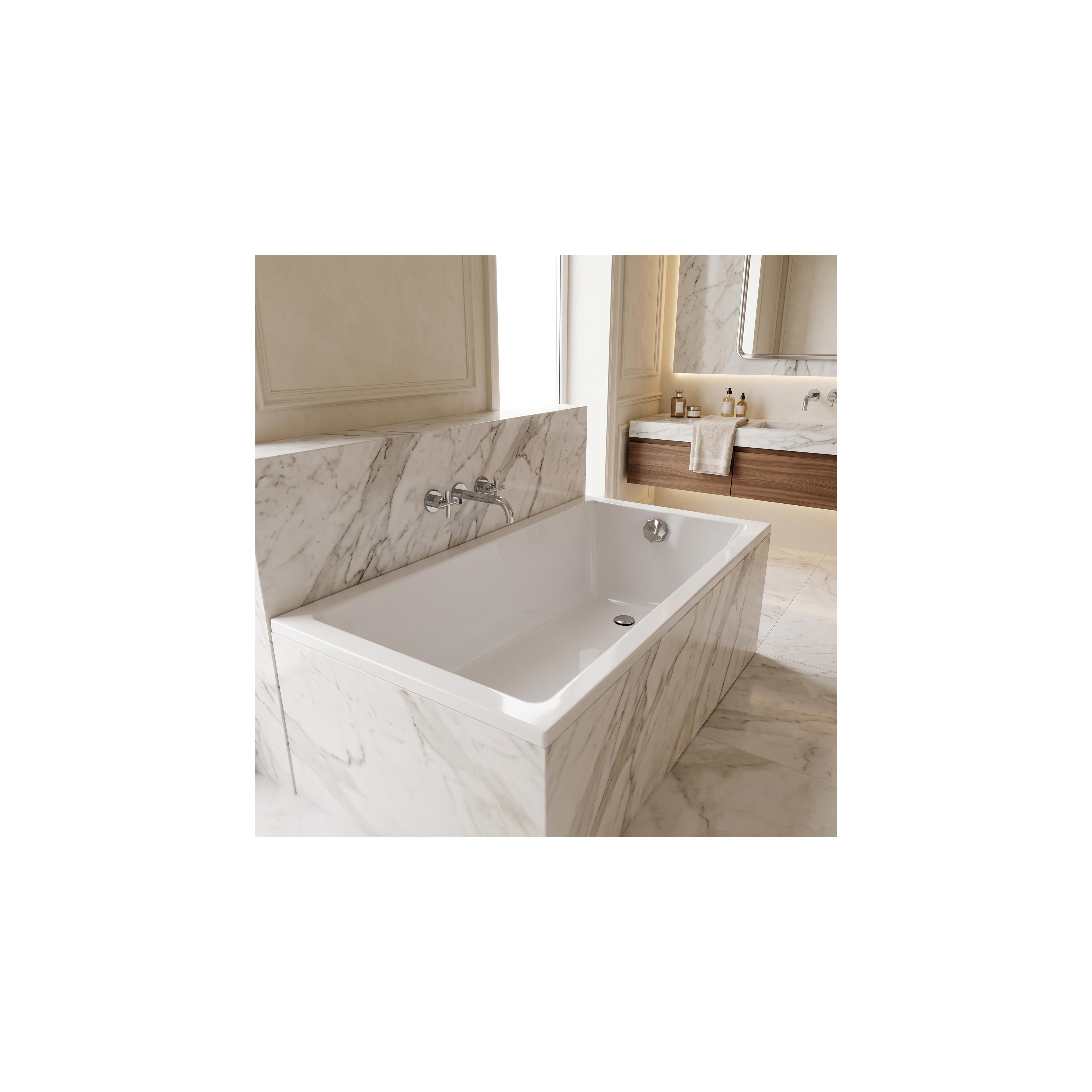 Baignoire acrylique encastrable Rea Catania 160