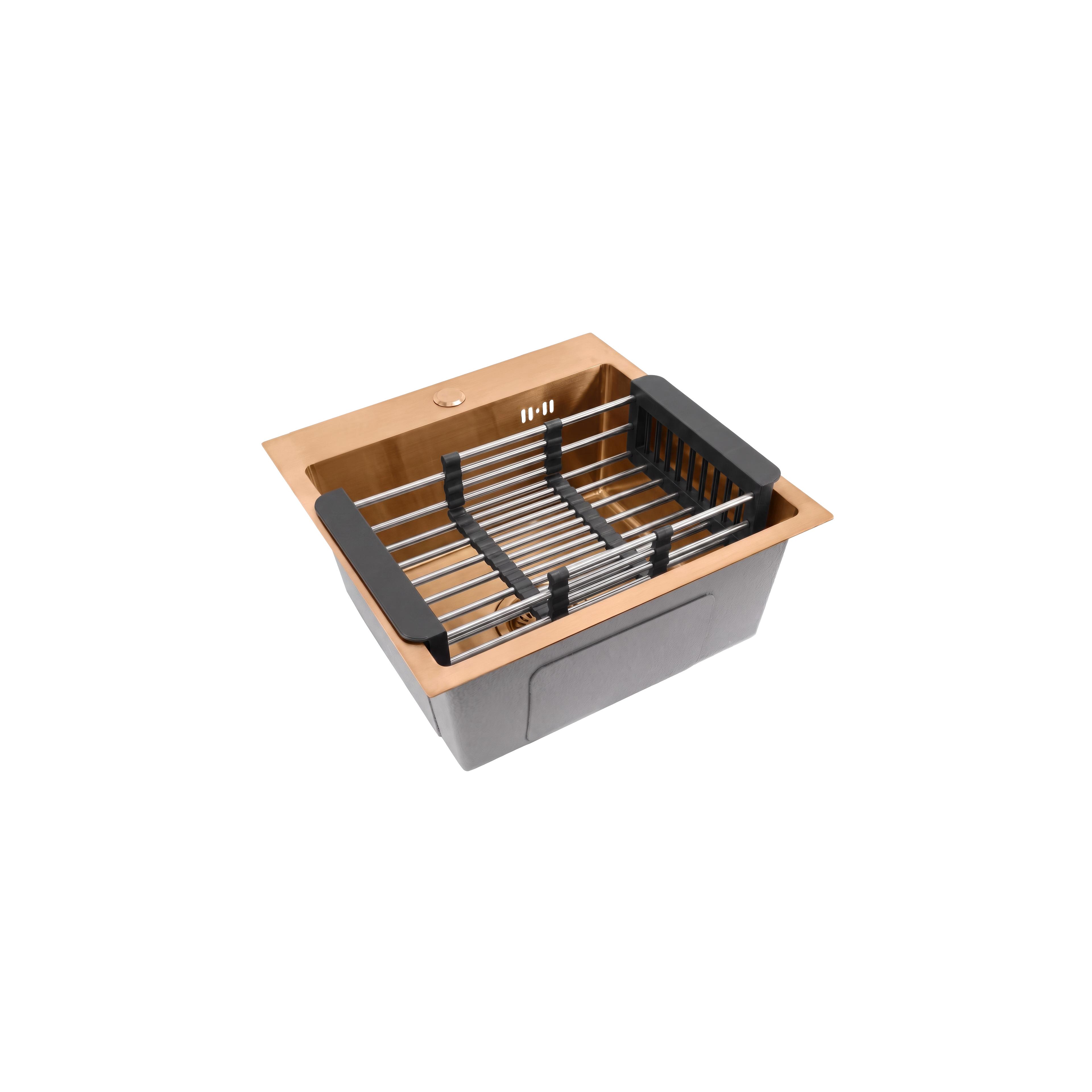 Terasest valamukomplekt 3 tk REA Leo 40 Brush Copper