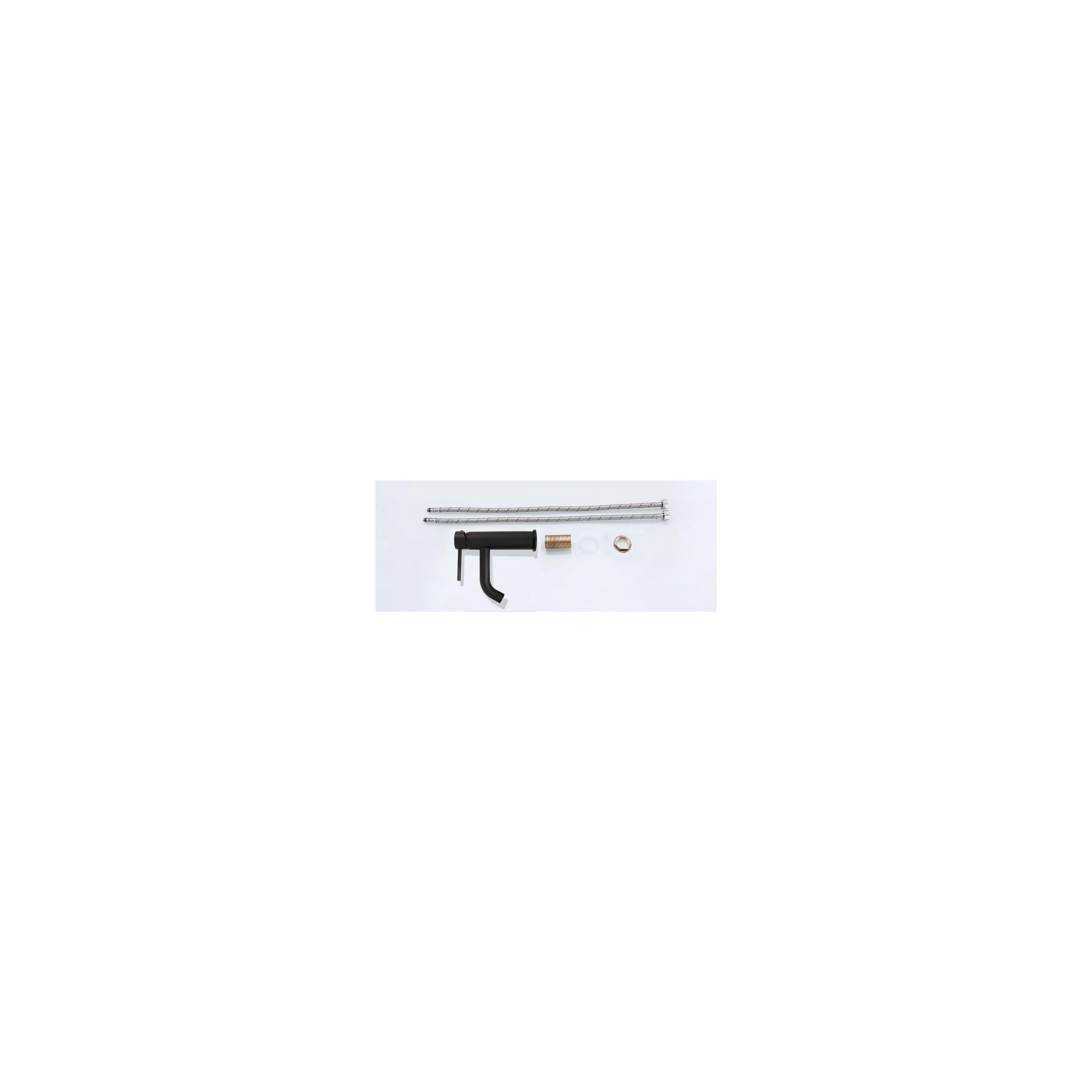 Bathroom faucet Rea Lungo BLACK Low