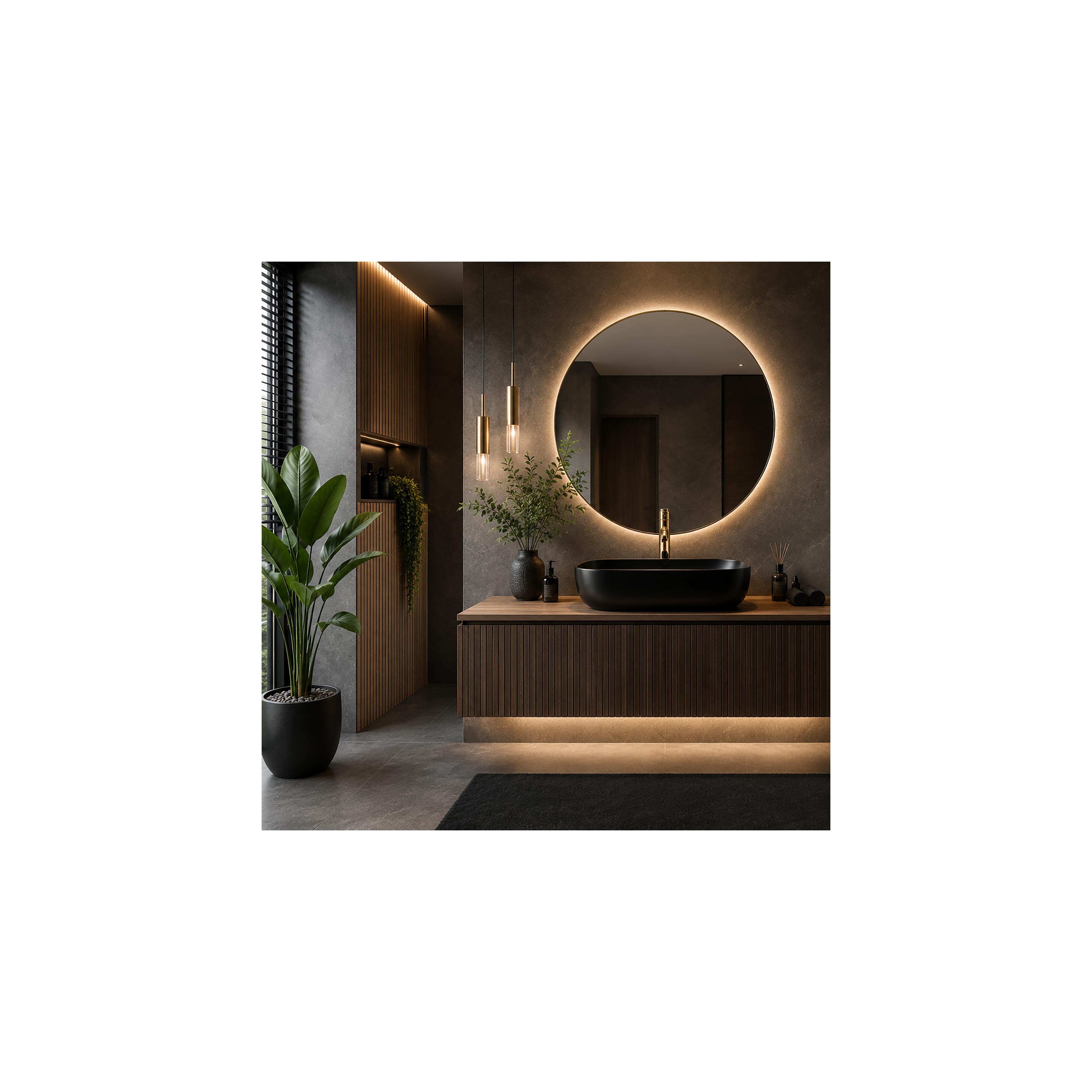 Rea Belinda Black Mat countertop valamu