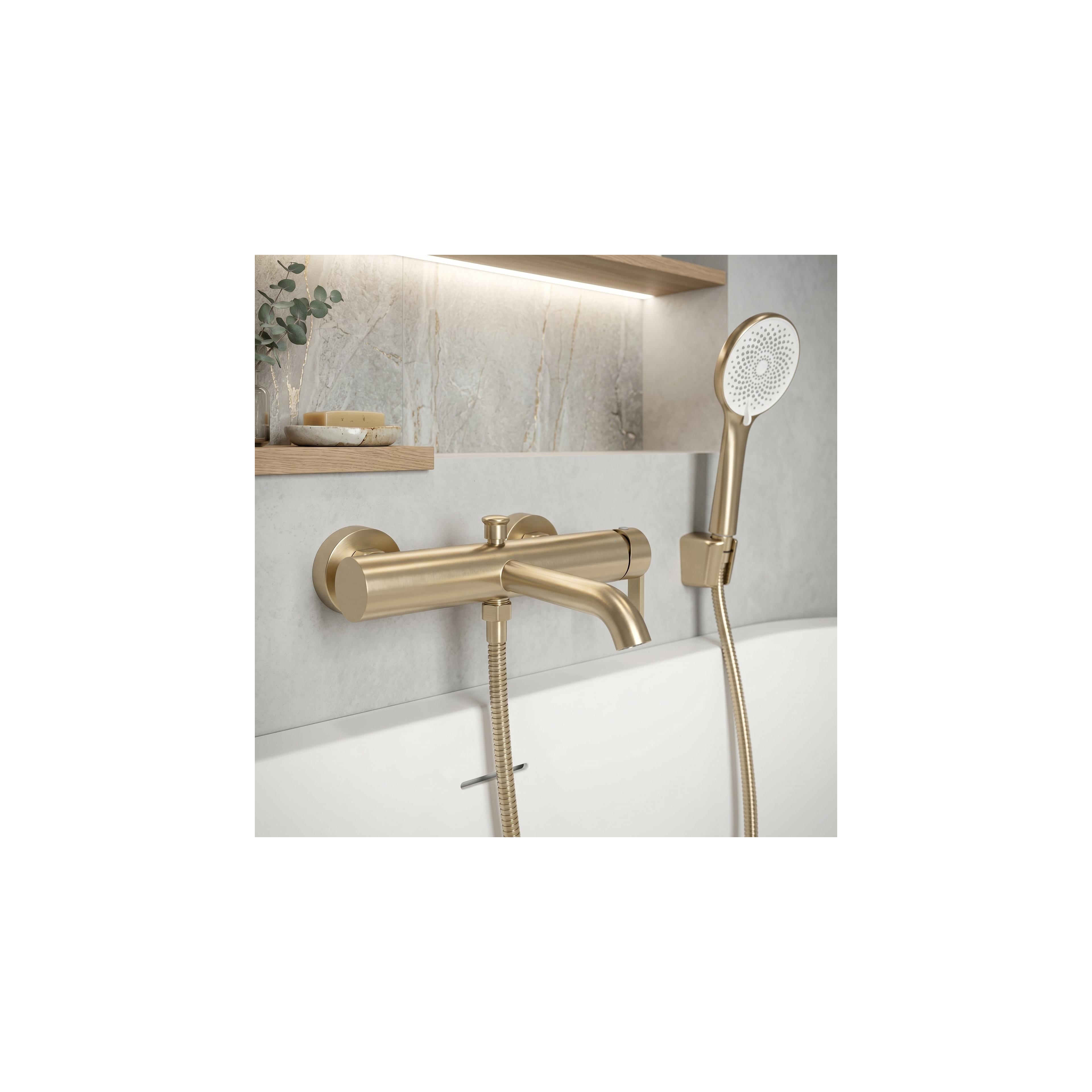 Bath faucet REA Ontario Side Brush Gold