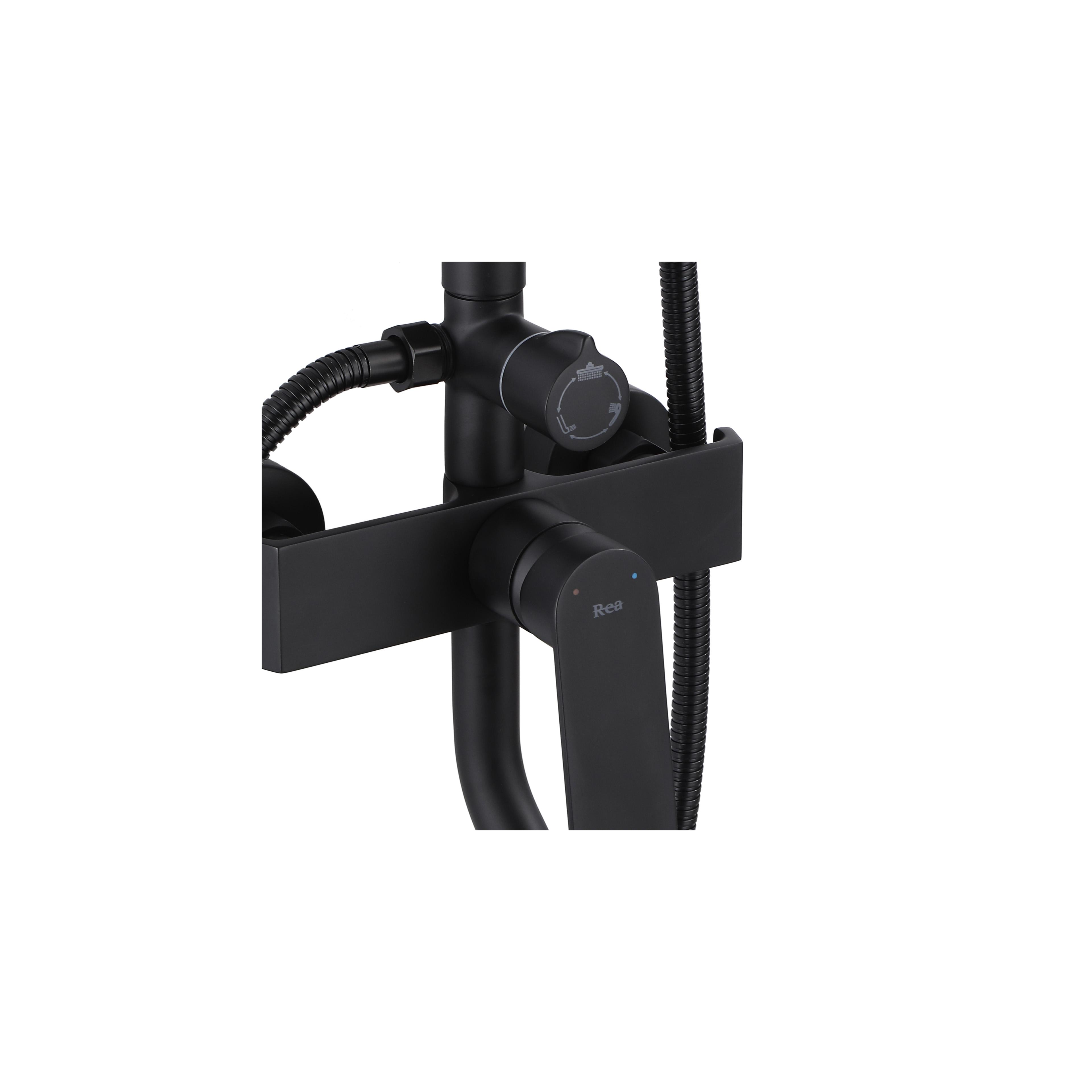 Kit de douche REA HASS Black