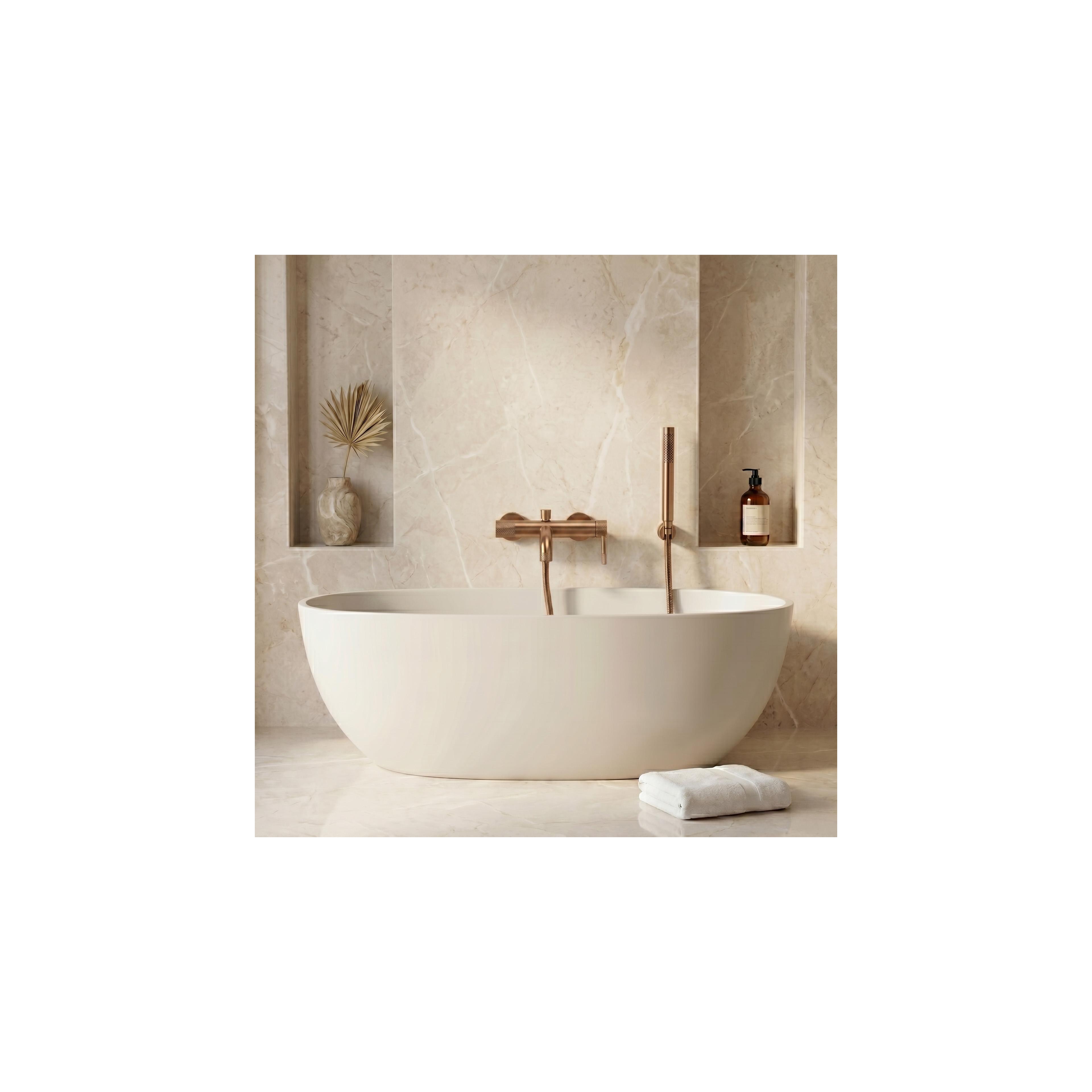 Bath faucet REA Venti Brush Copper