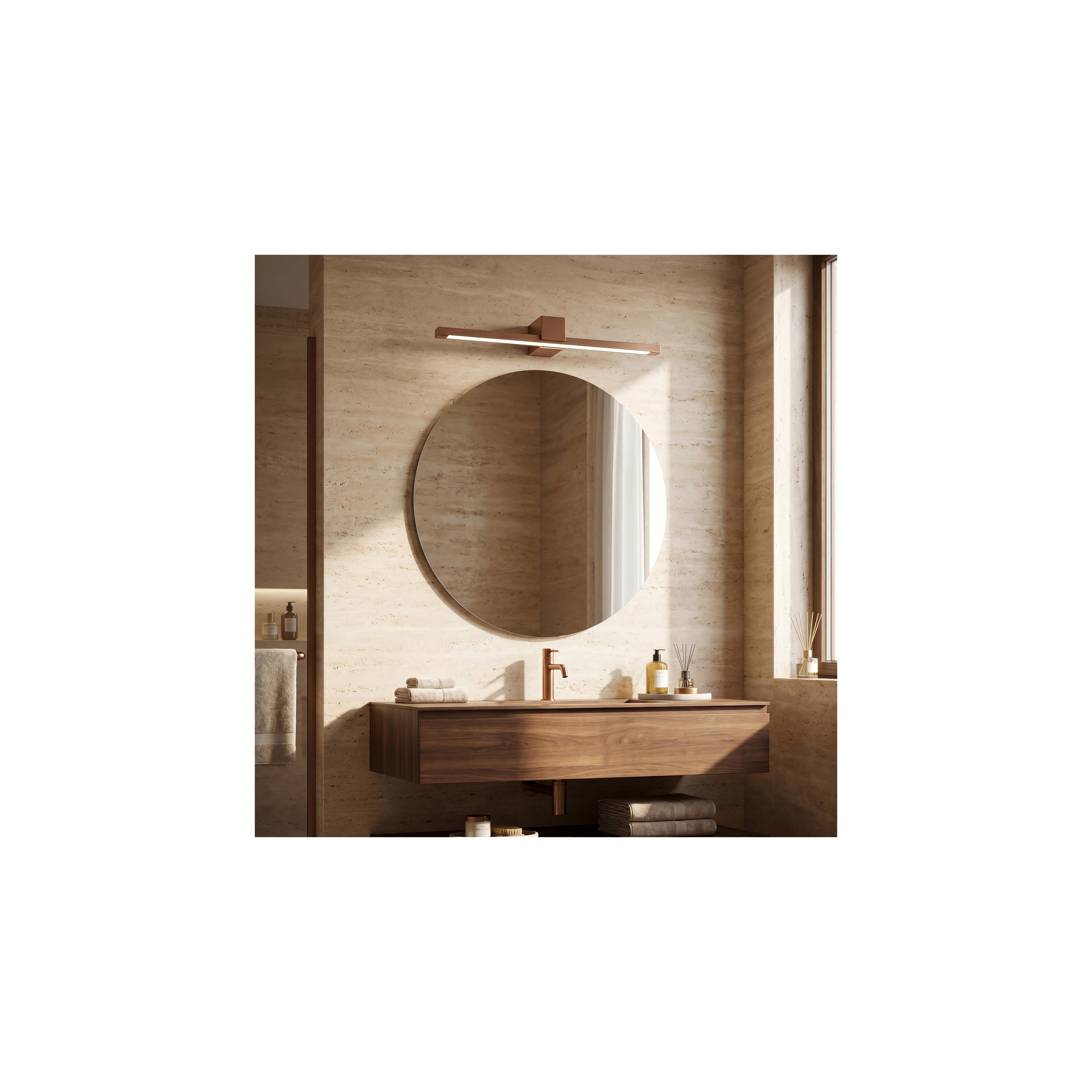 Bad LED-Wandleuchte SWE053-1W 60 cm COPPER BRUSH