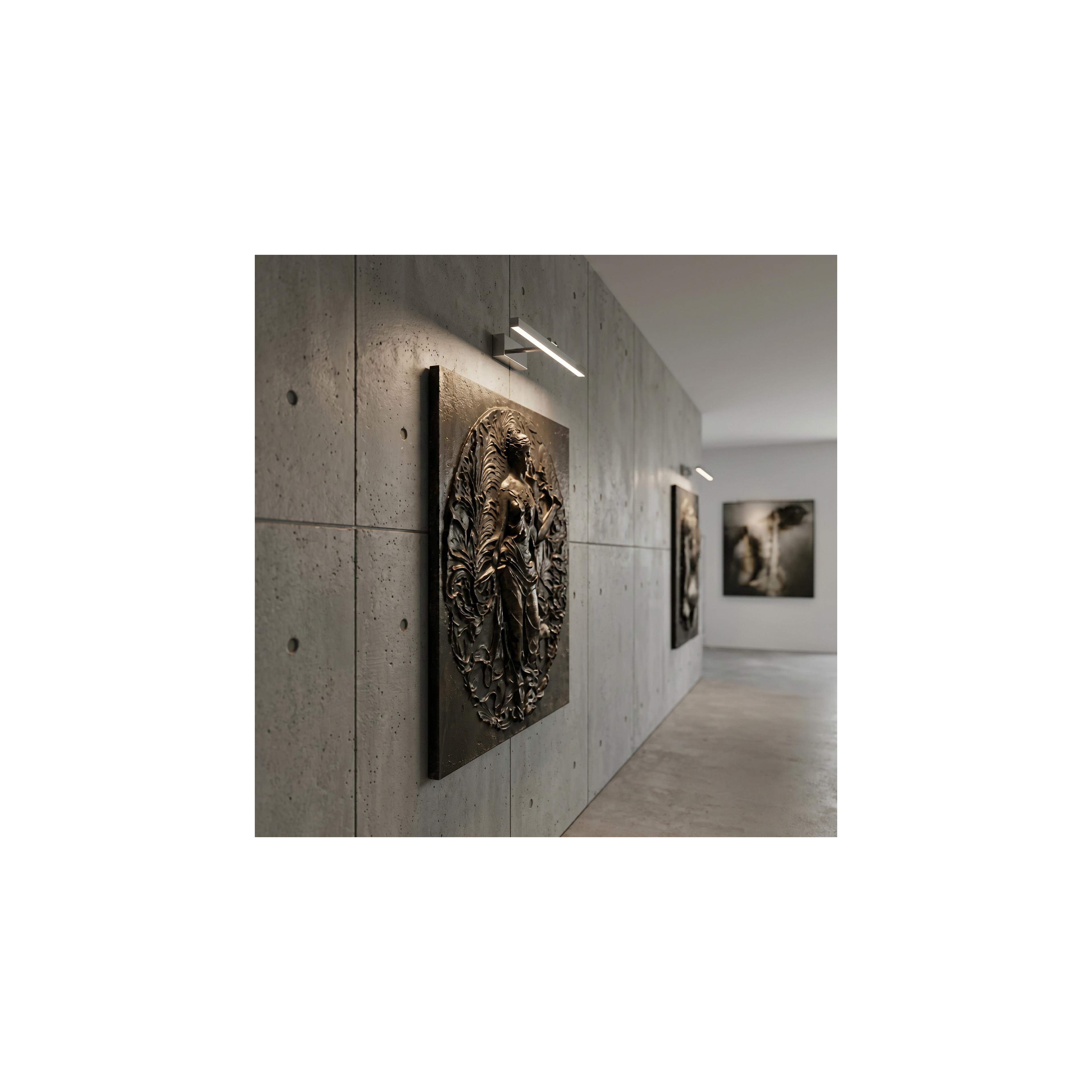 Kupatilska zidna LED lampa APP1857-1W 40cm Chrome