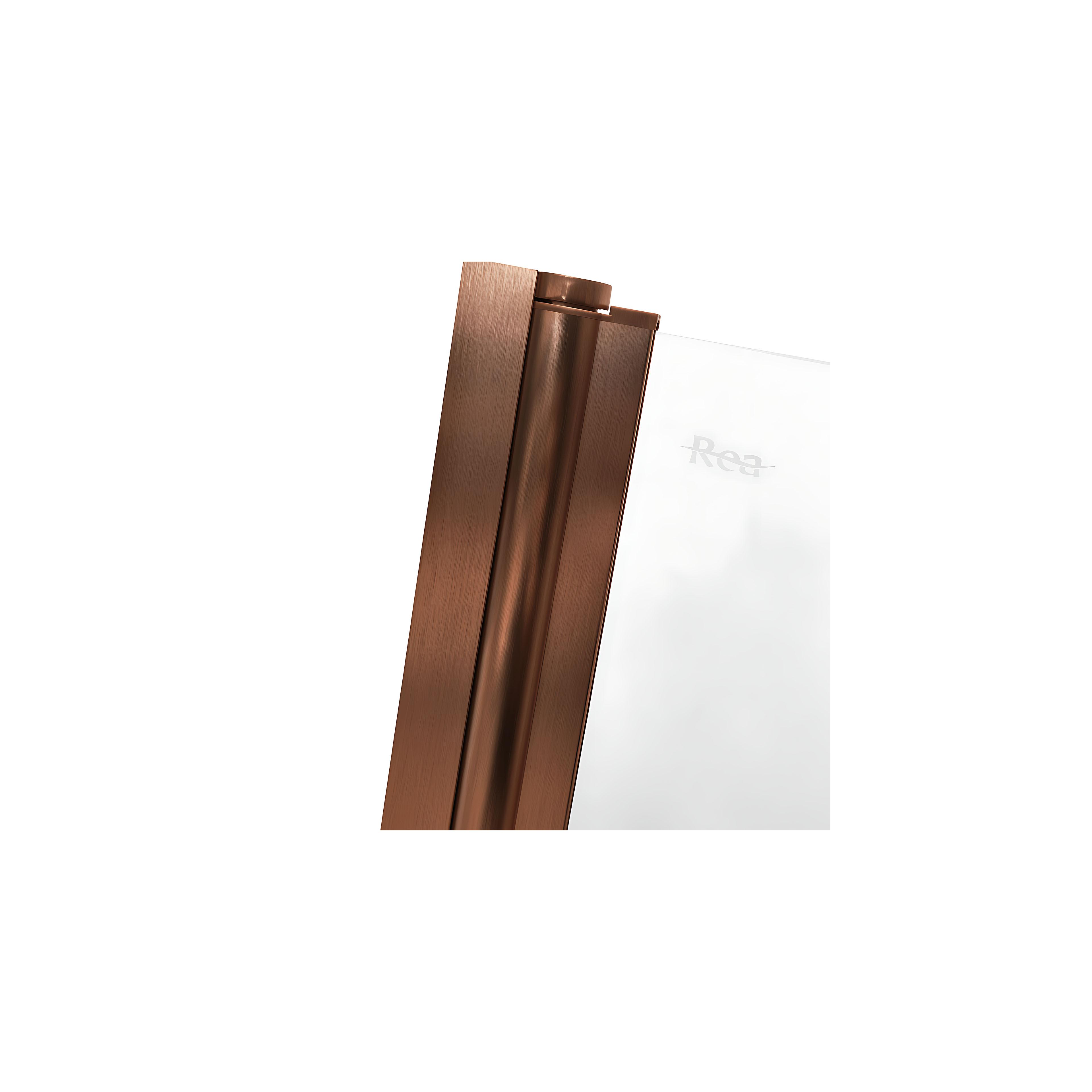 Zavjesa za kadu Rea Agat-2 100 Brush Copper
