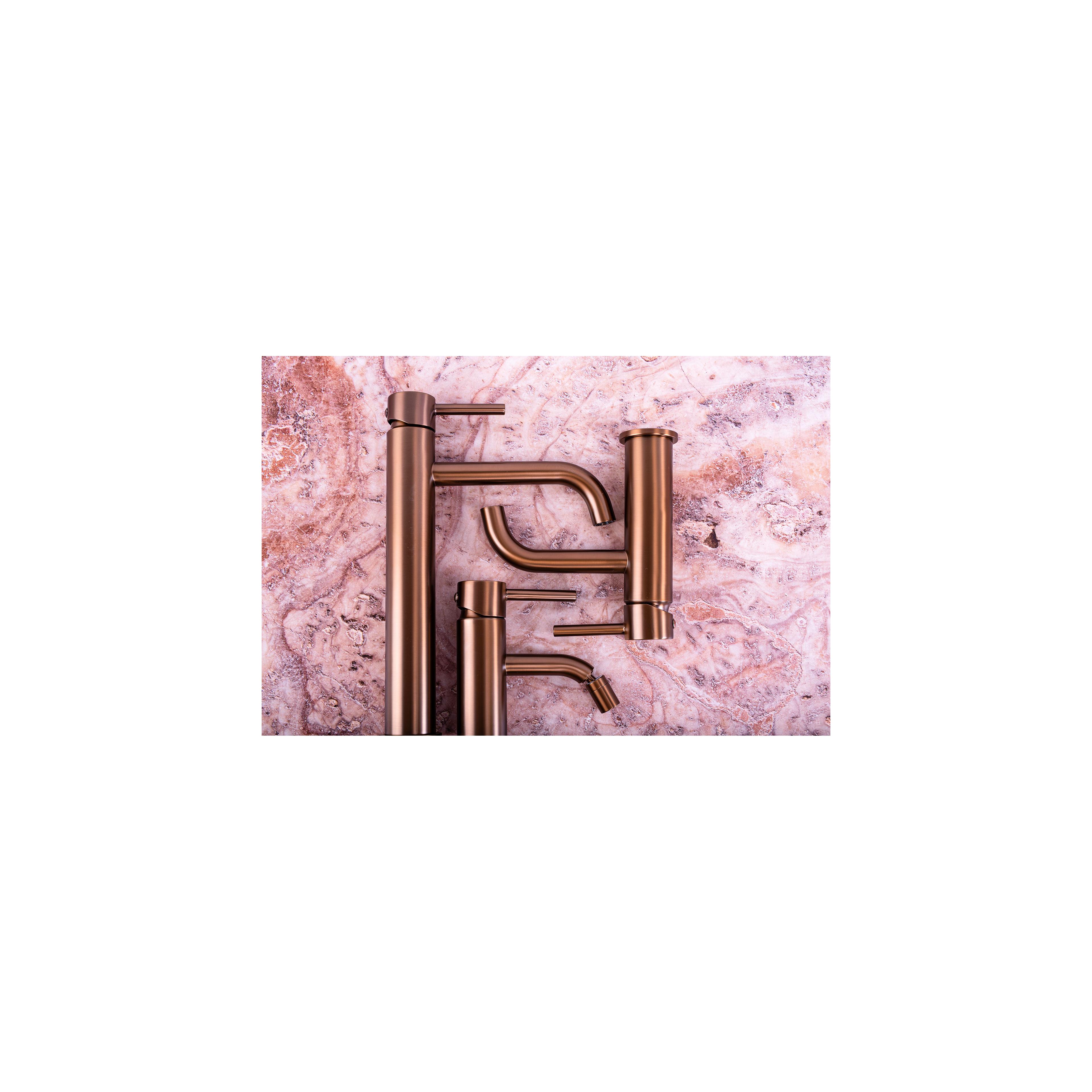 Robinet de bidet Rea Lungo Copper Brush