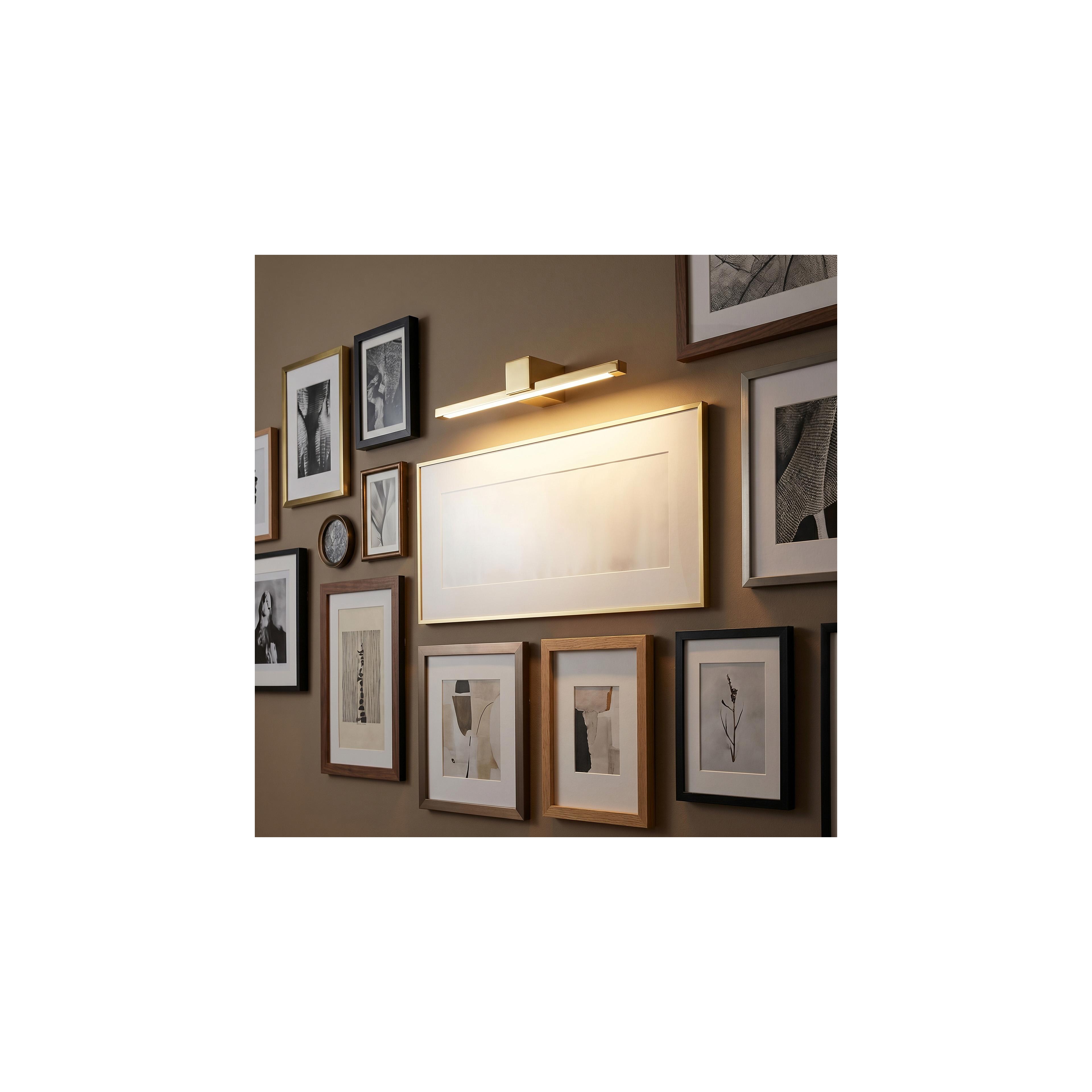 Badrum vägg LED-lampa SWE043-1W 40cm GOLD