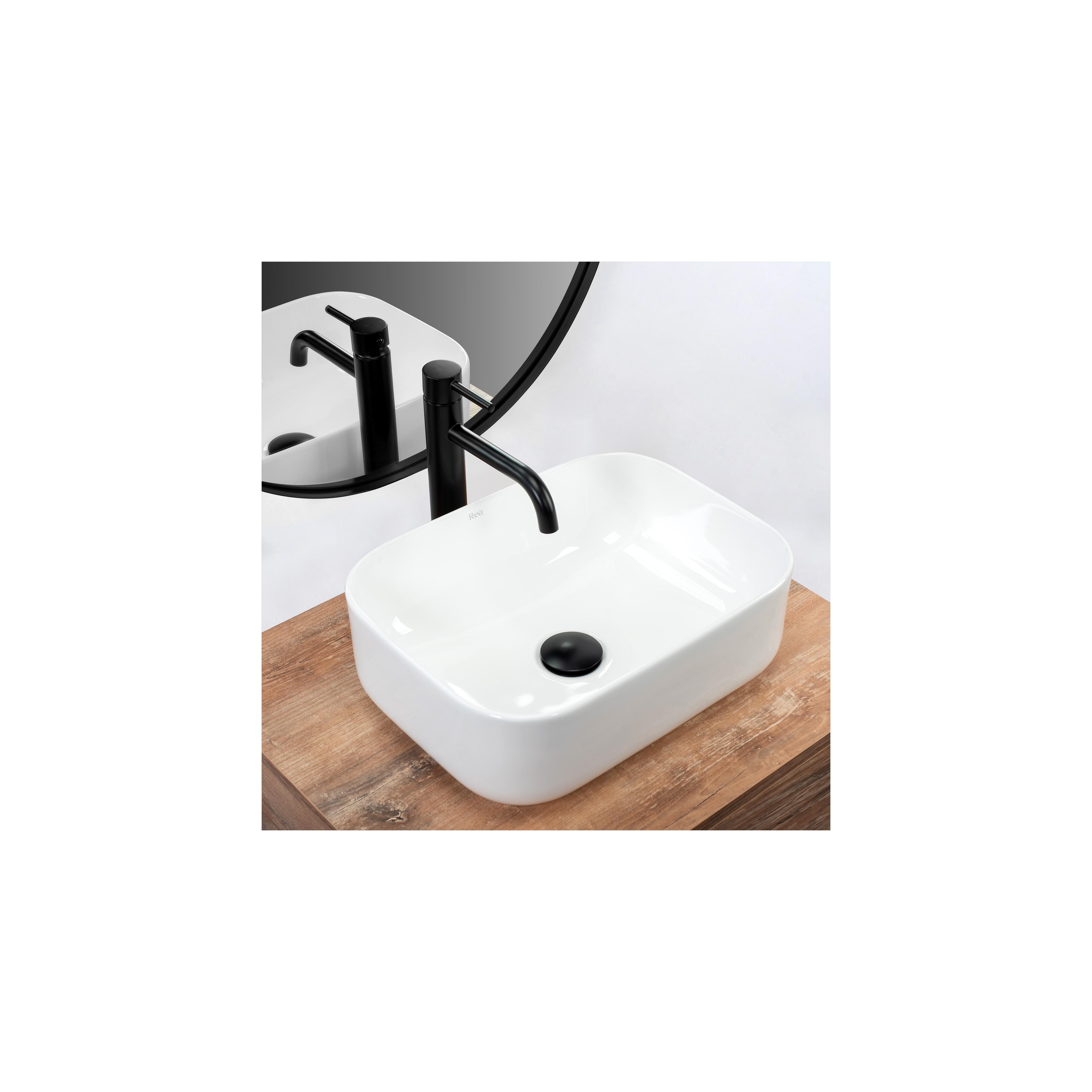 Lavoar pe blat Rea Demi Mini White