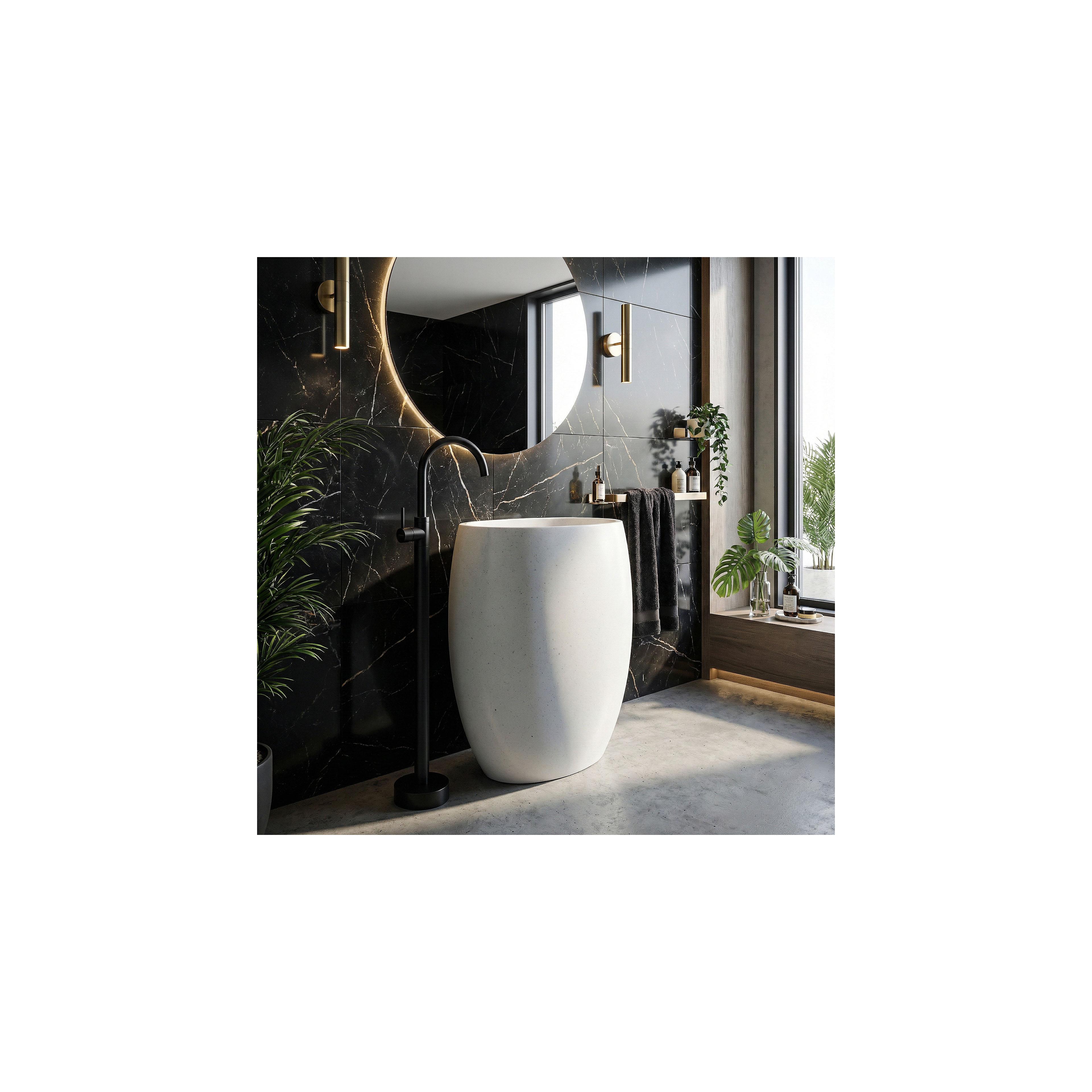 Robinet de lavabo Rea Lungo Black