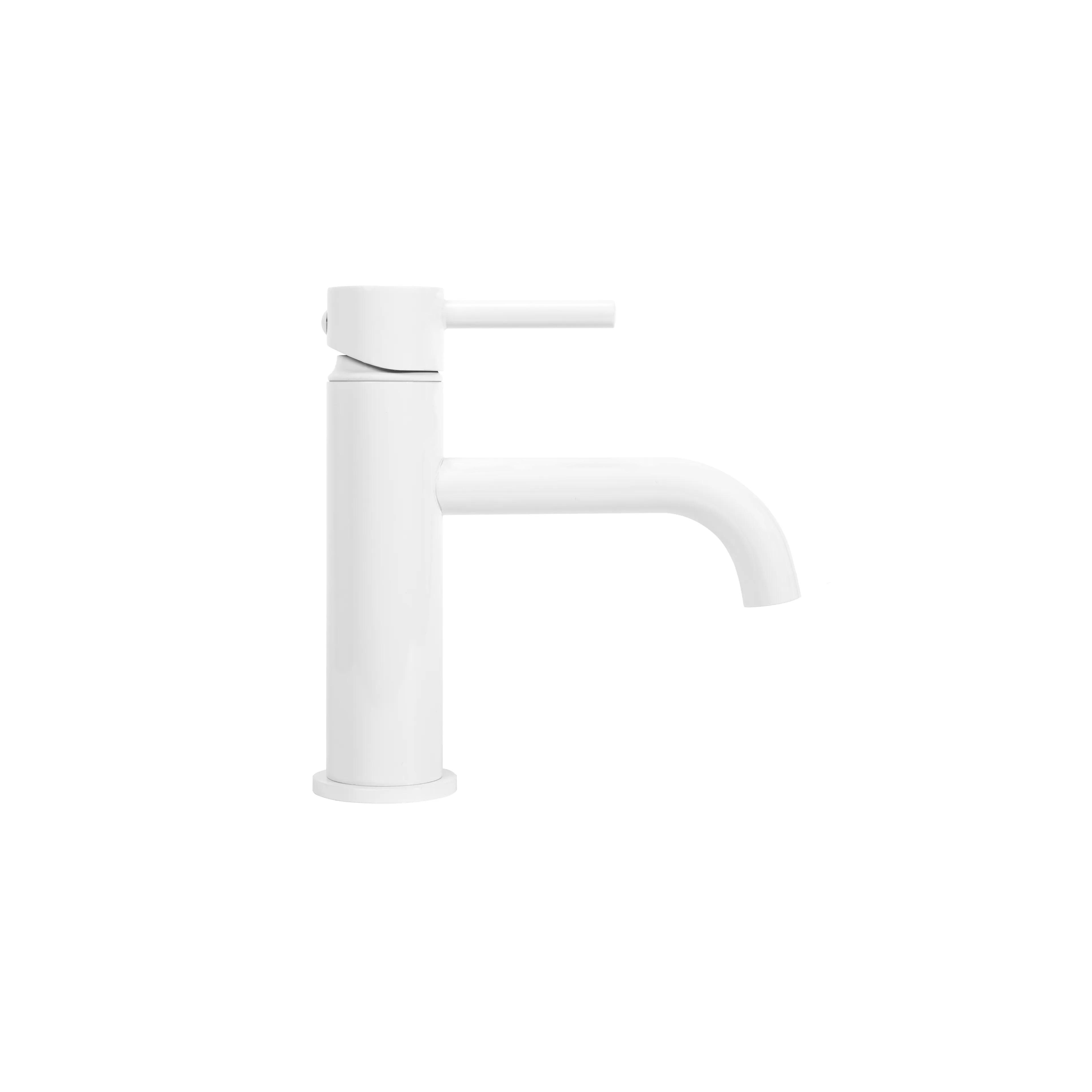 Bathroom faucet Rea Lungo White Low