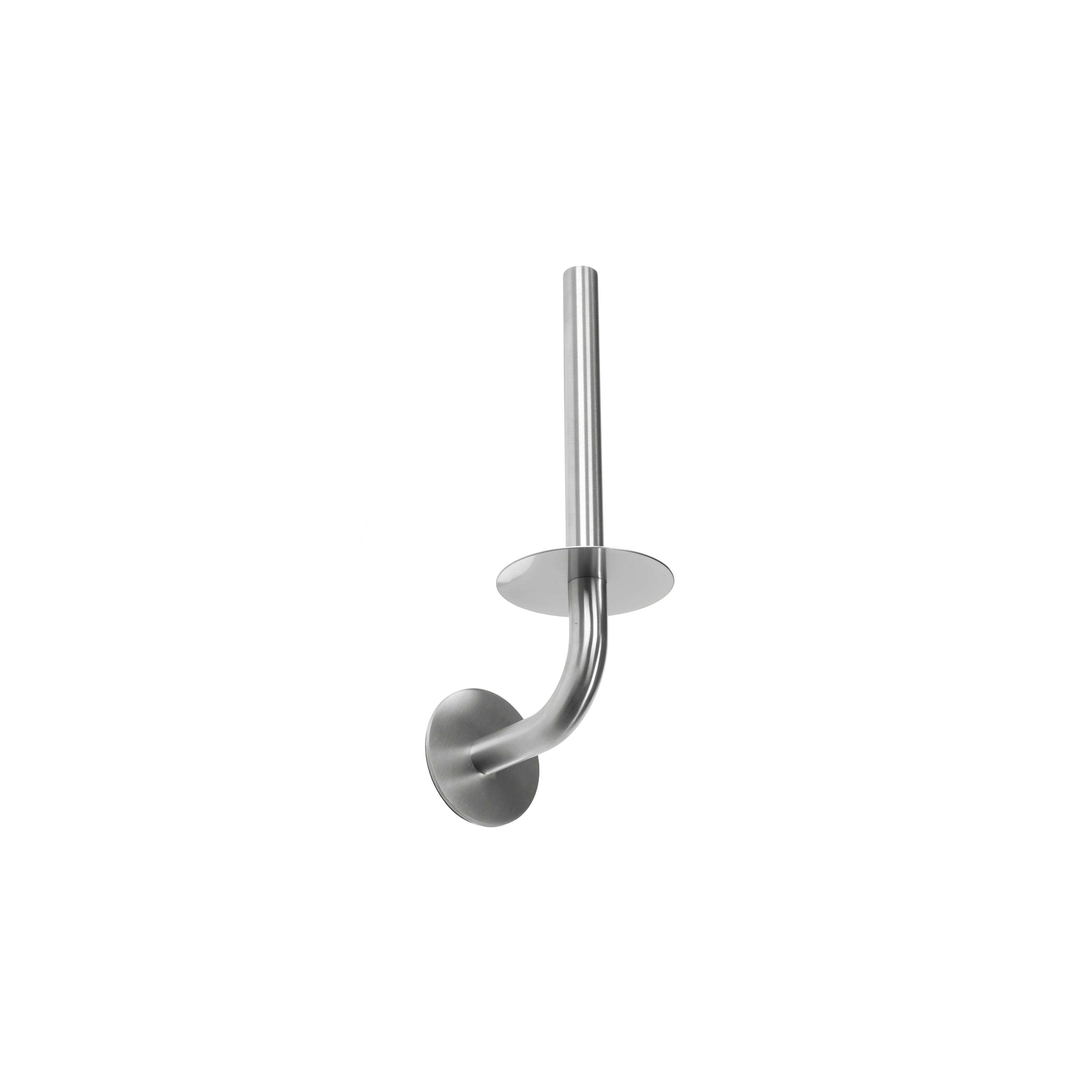 PORTA PAPEL HIGIÉNICO NÍQUEL ESCOVADO INOX 322220 DUO