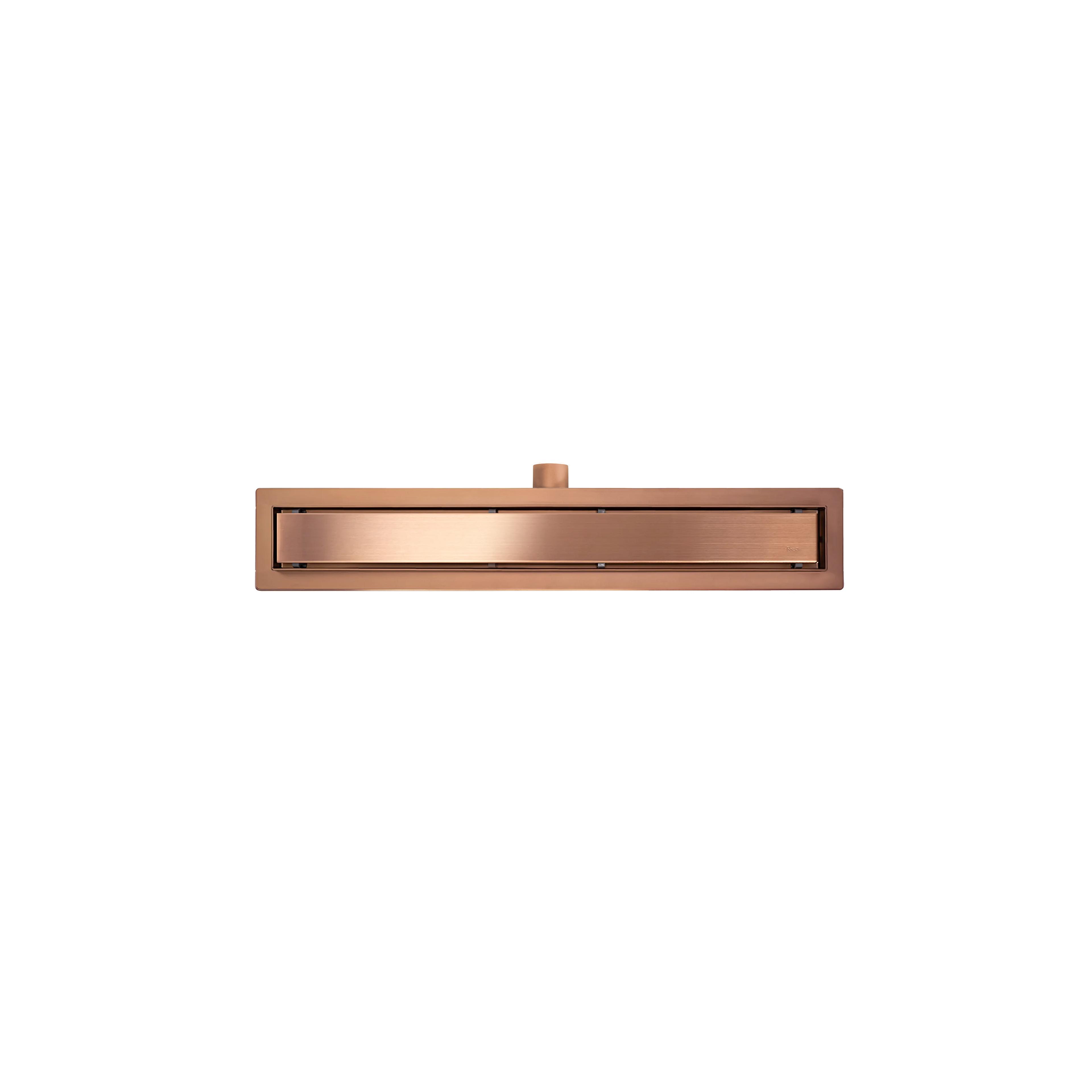 Drain linéaire Rea Neox brush copper 50
