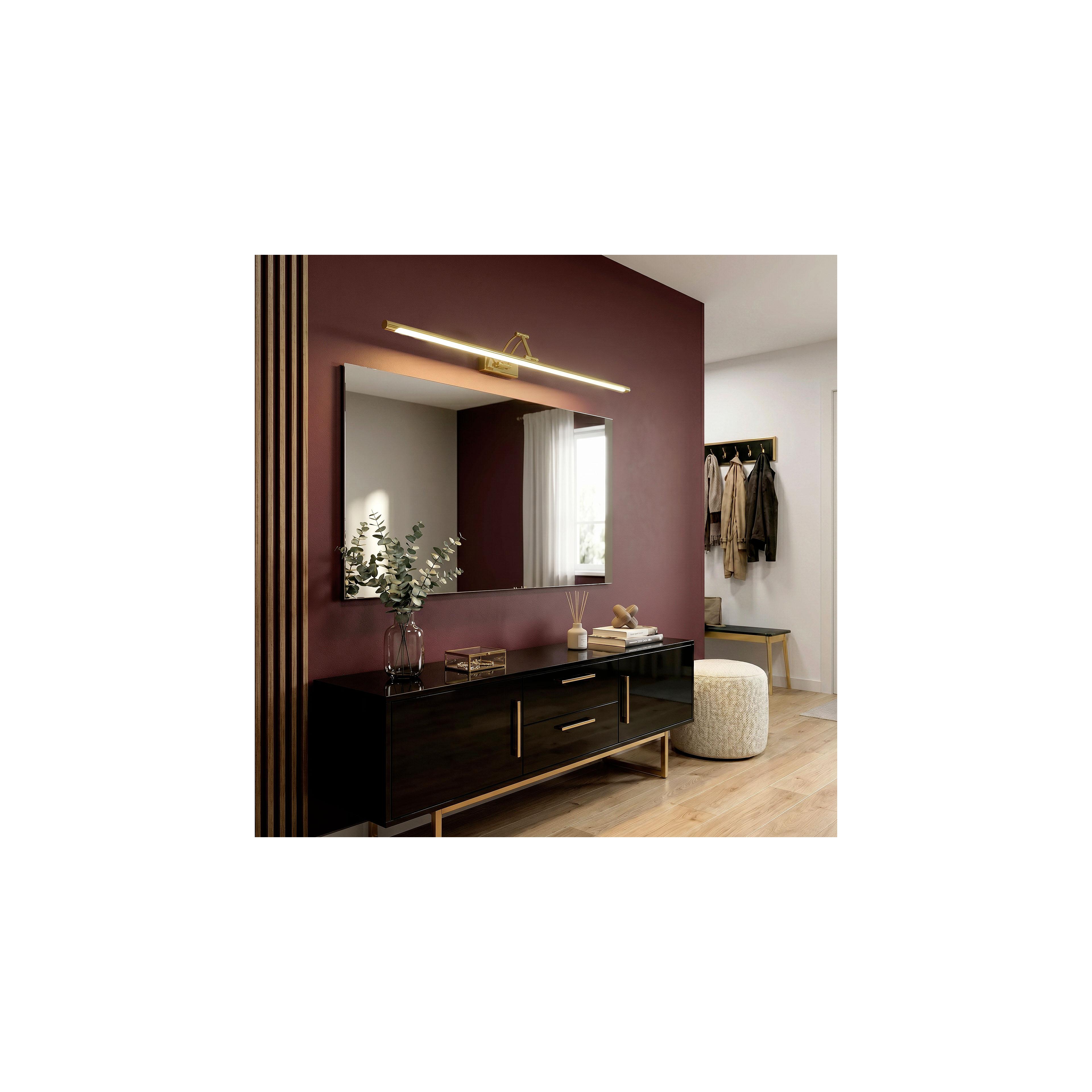 Bad LED-Wandleuchte SWE021-1W 80cm Gold