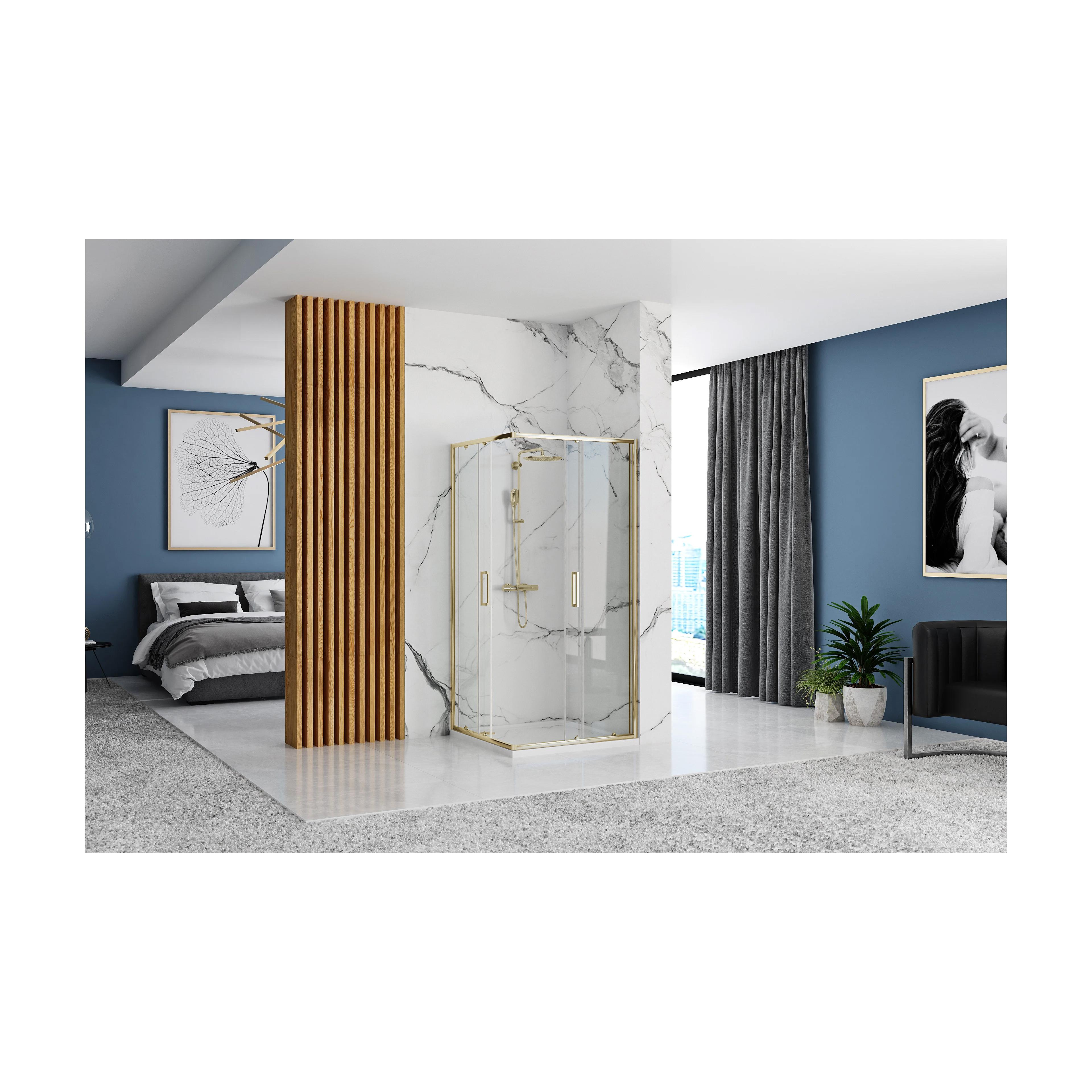 Zuhanykabin Rea Punto 80x100 Gold