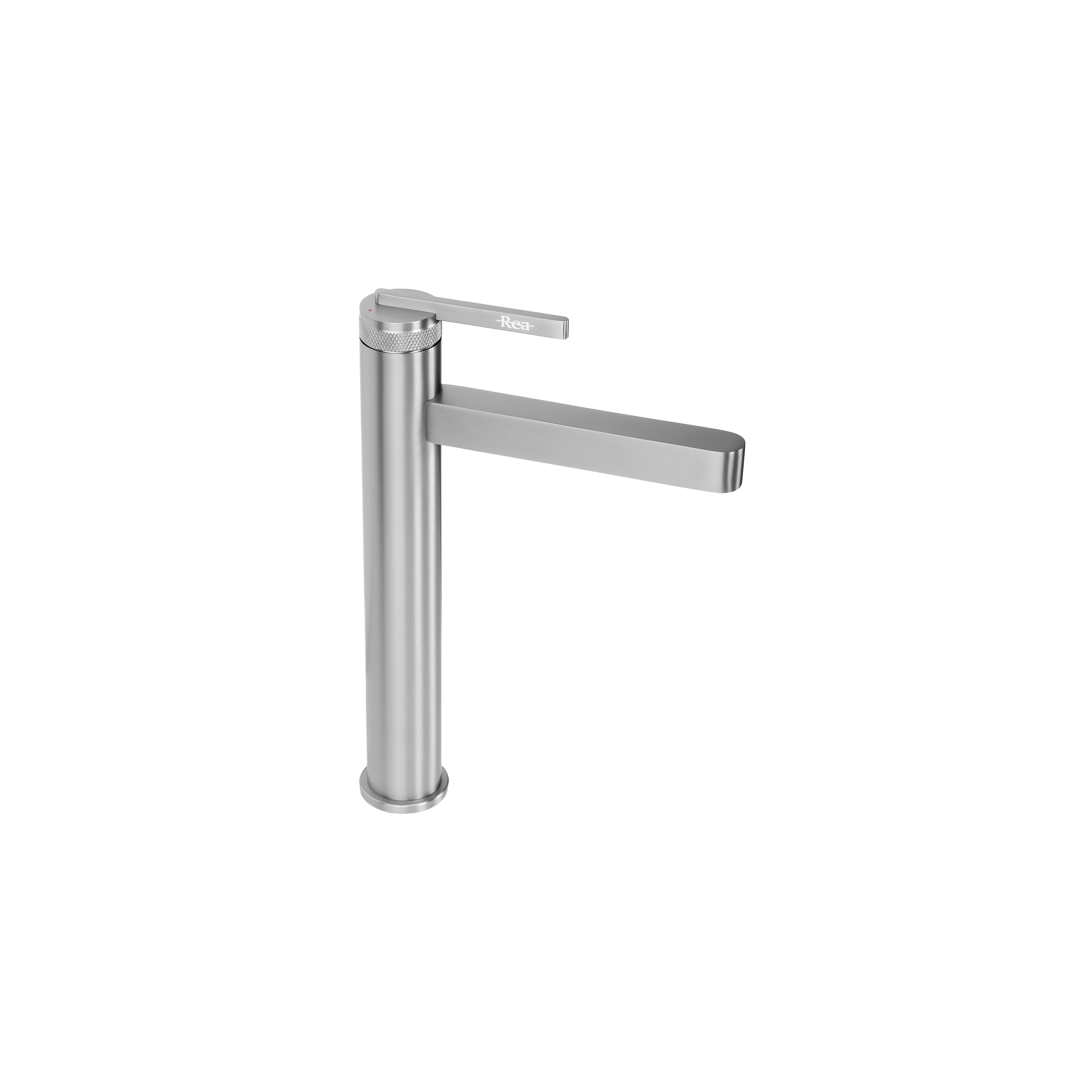 Robinet de salle de bain Rea Grace Brush Nickel High