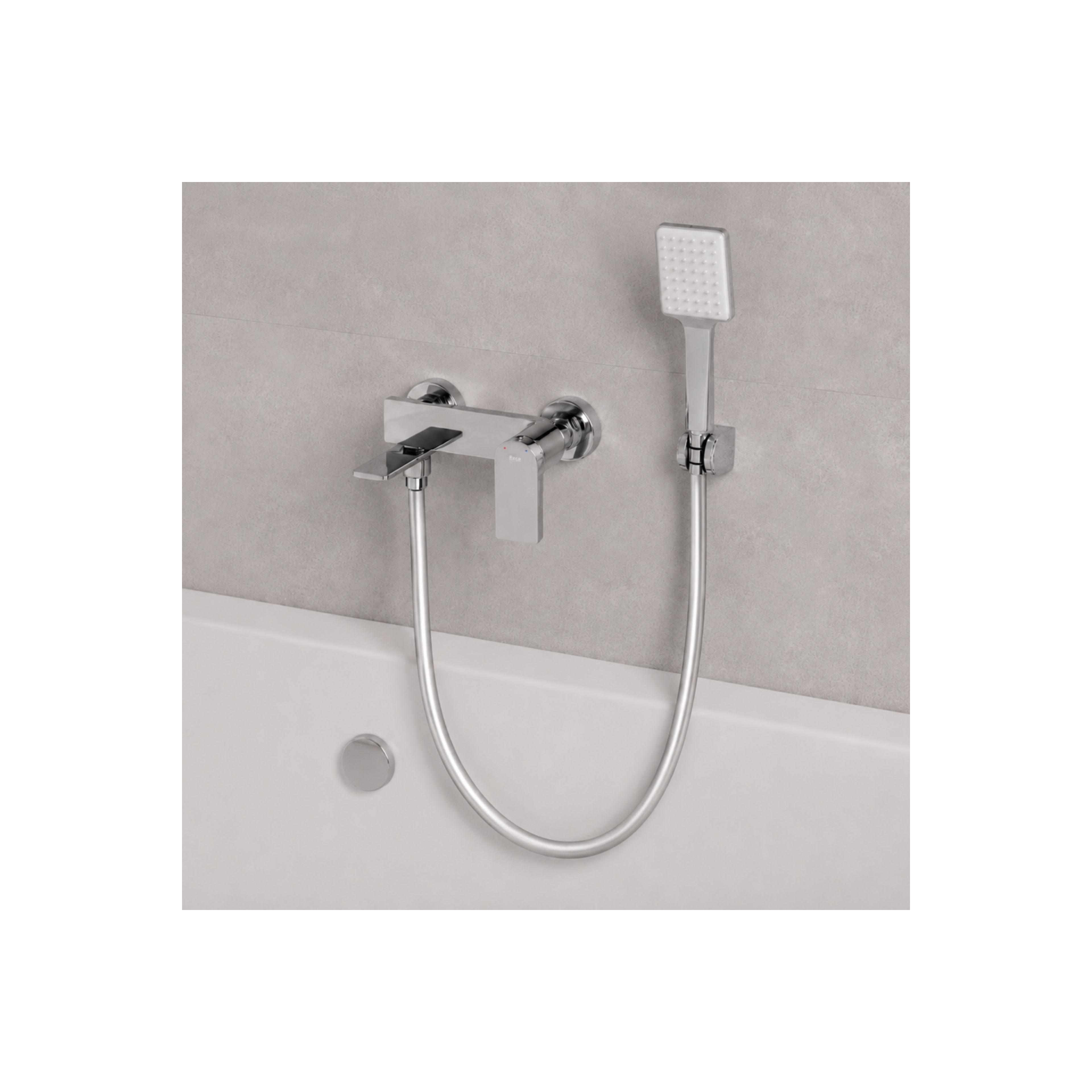 Anti-twist shower hose Rea Chrome 150 cm