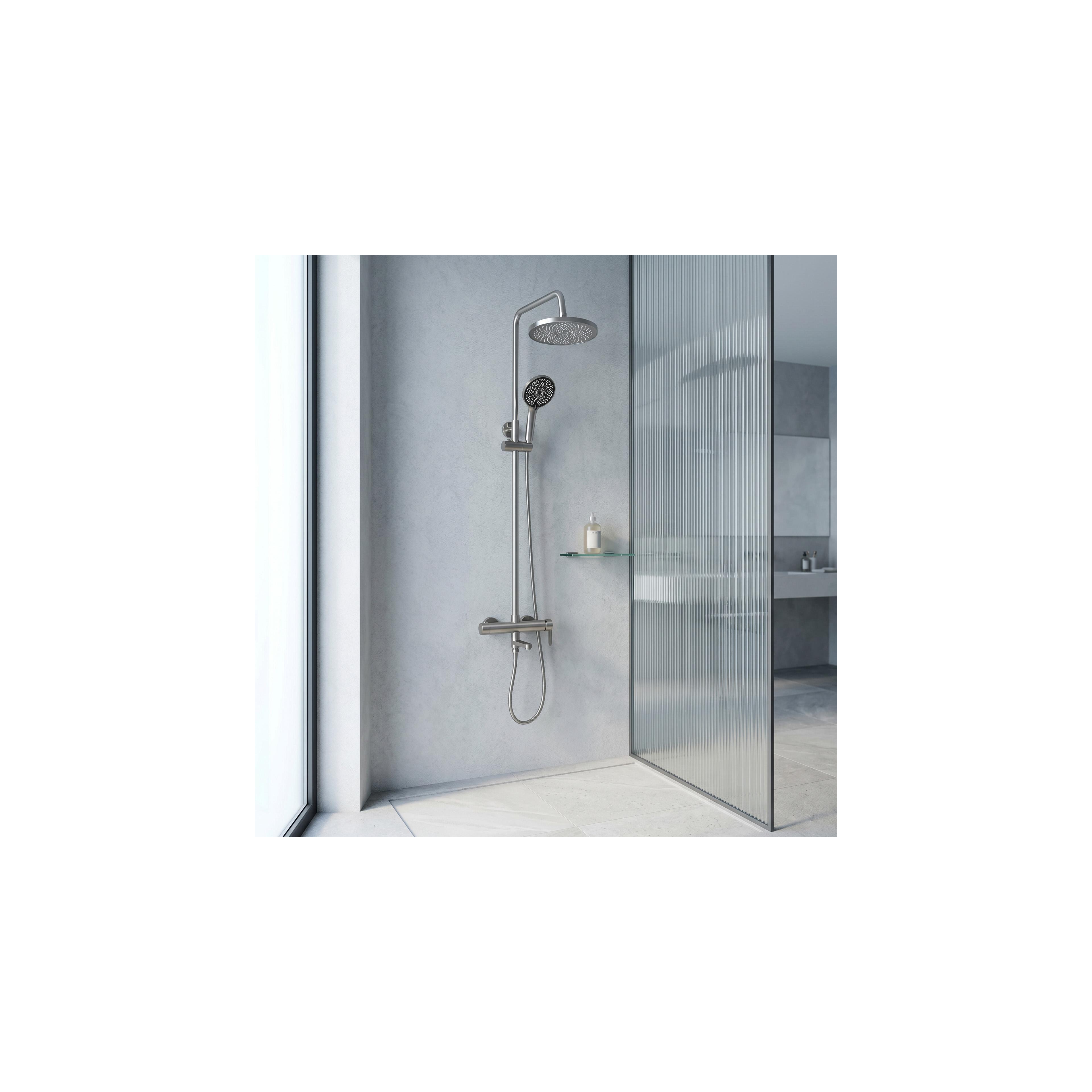 Shower Set Rea Arcos brush nickle