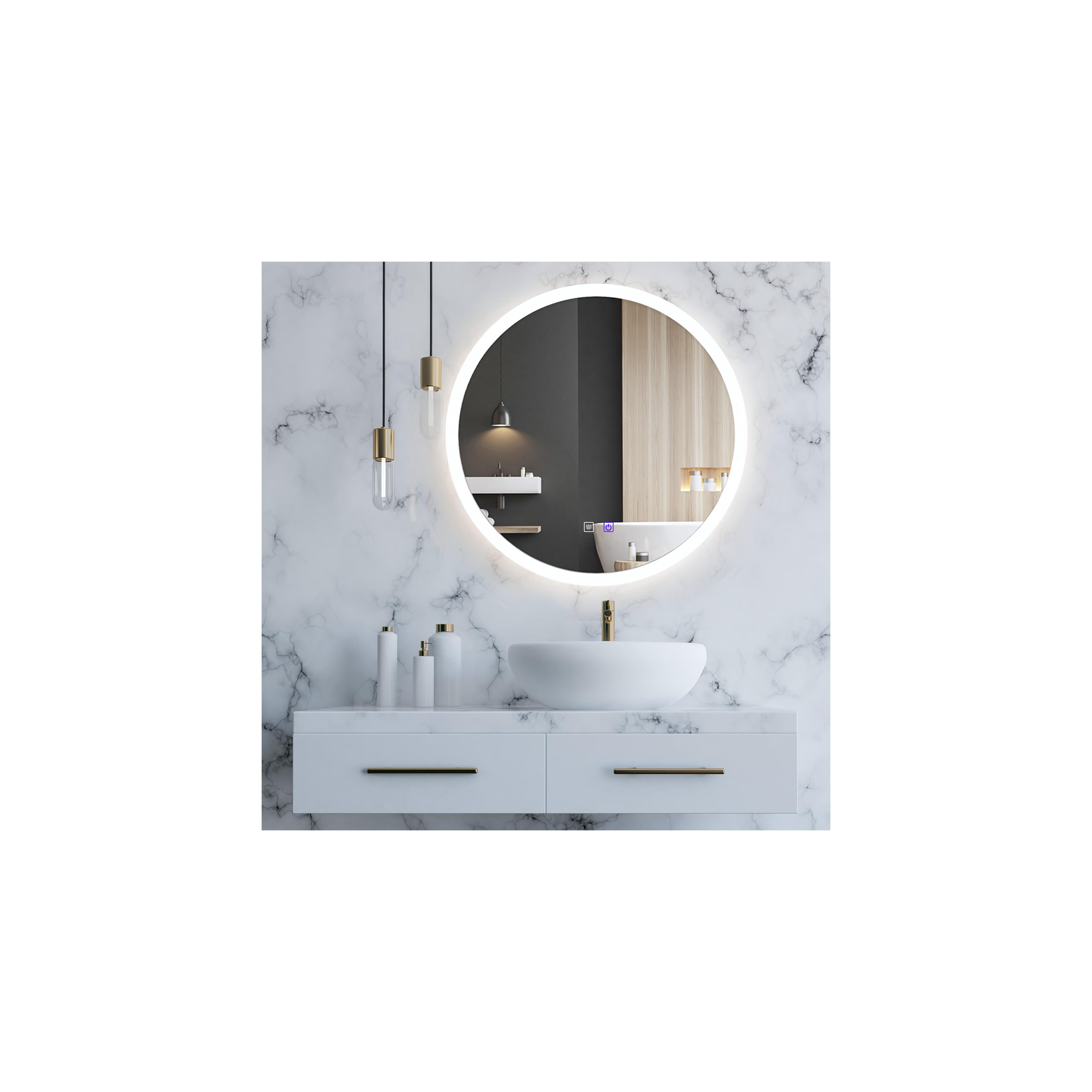 Miroir LED 60cm H108