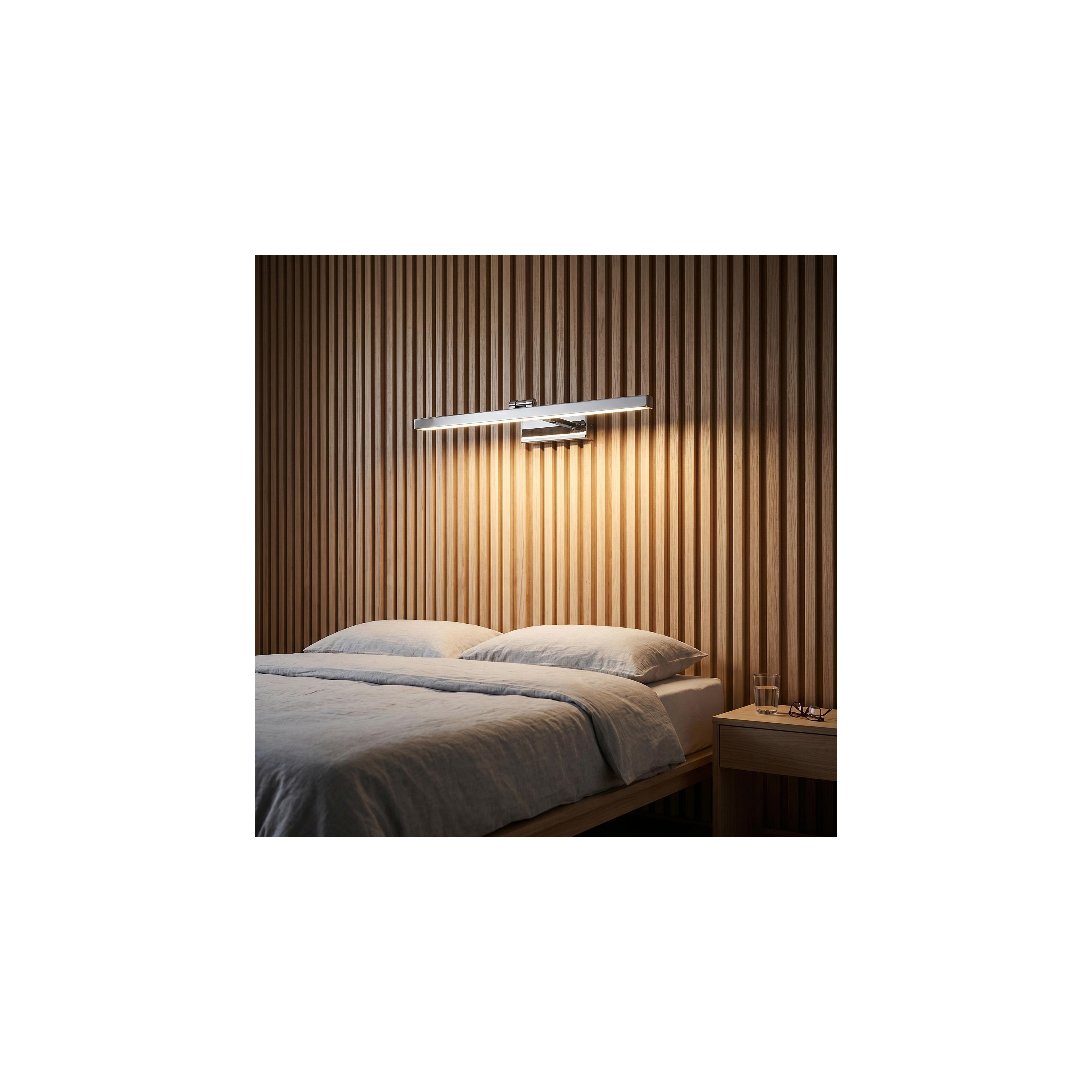 Badrum vägg LED-lampa APP1858-1W 60 cm Chrome