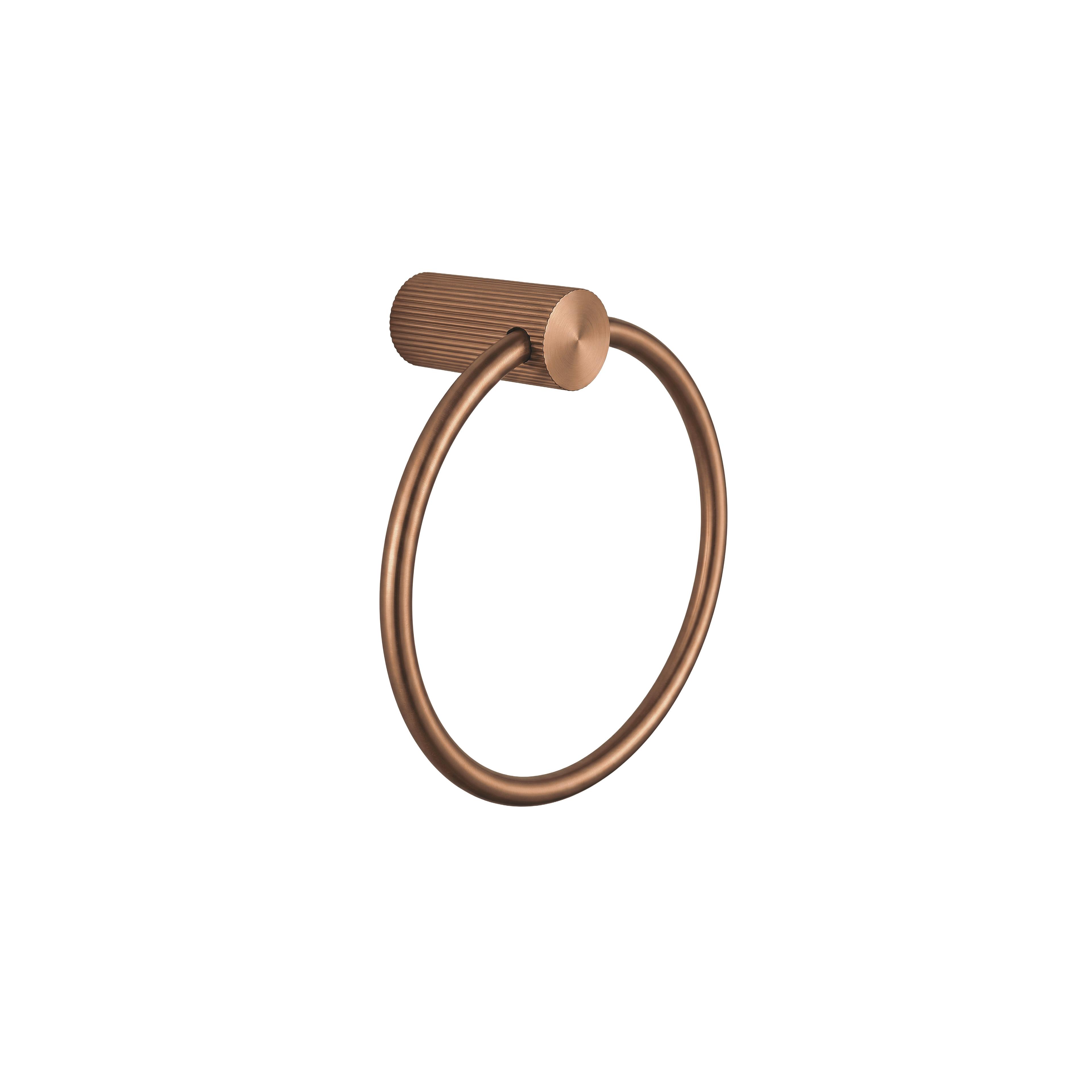 Kupatilski vješalica Ring 64106 SOLO Brush Copper