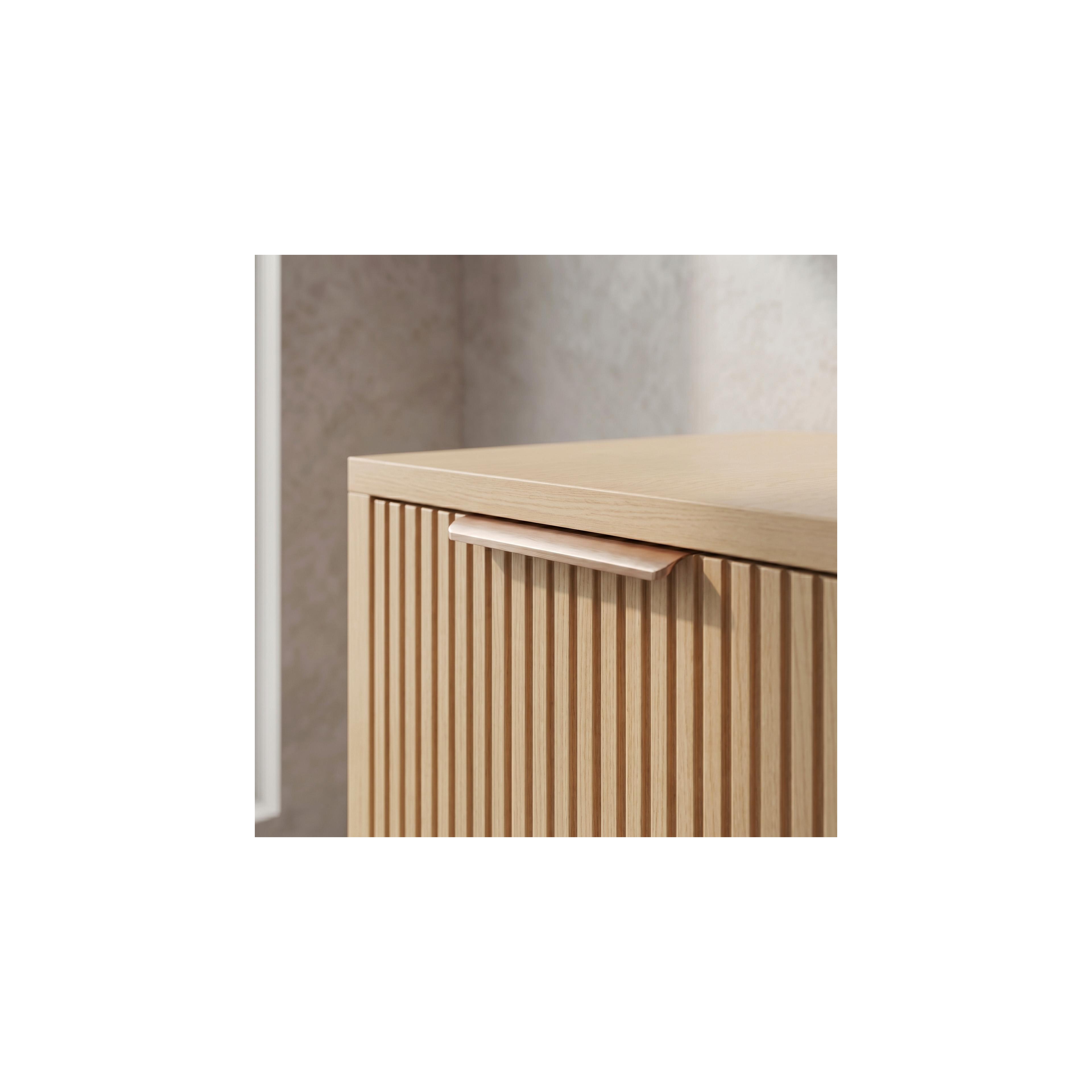 Bathroom vanity cabinet Rea Core 80cm Beige