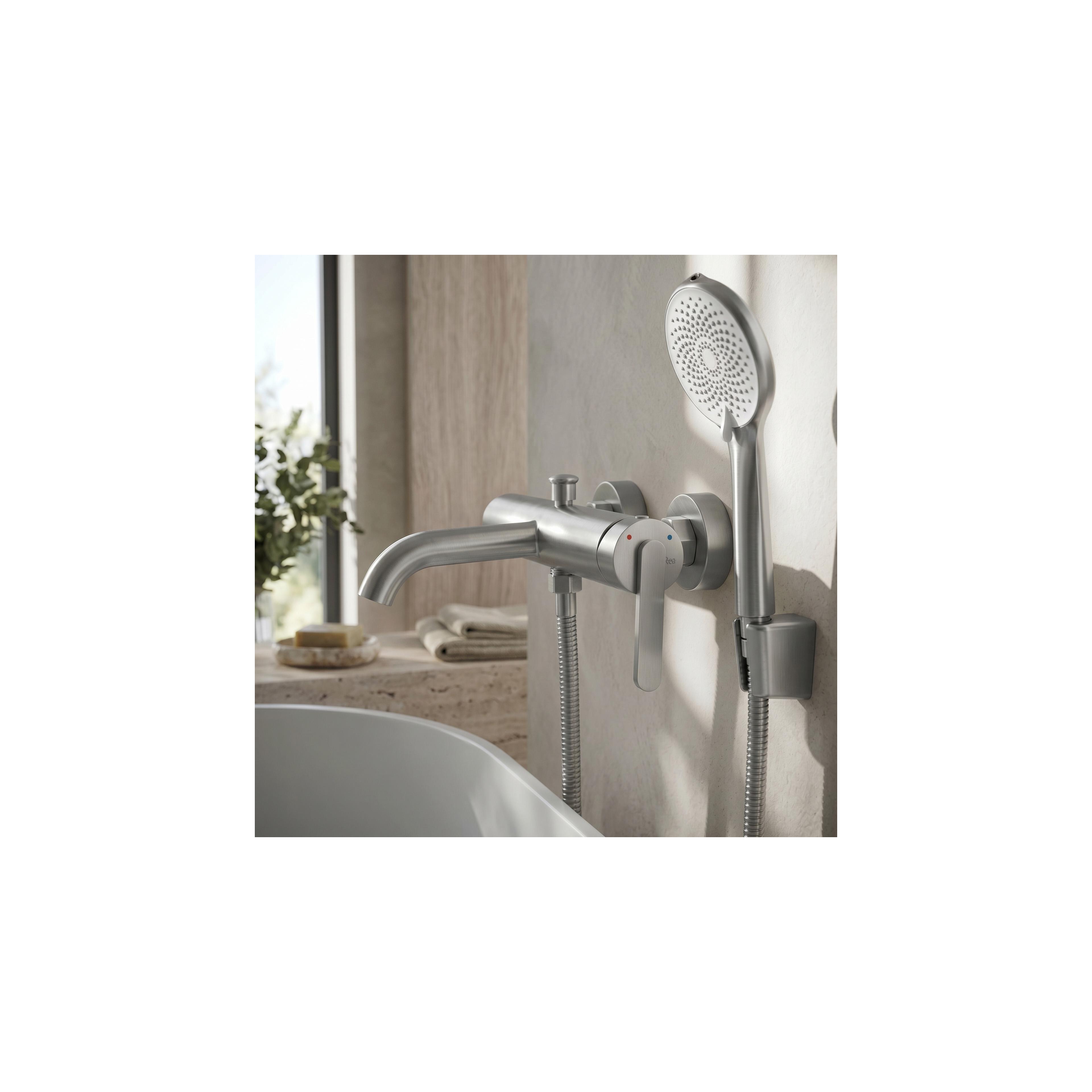 Bath faucet REA Ontario Side Brush Nickel