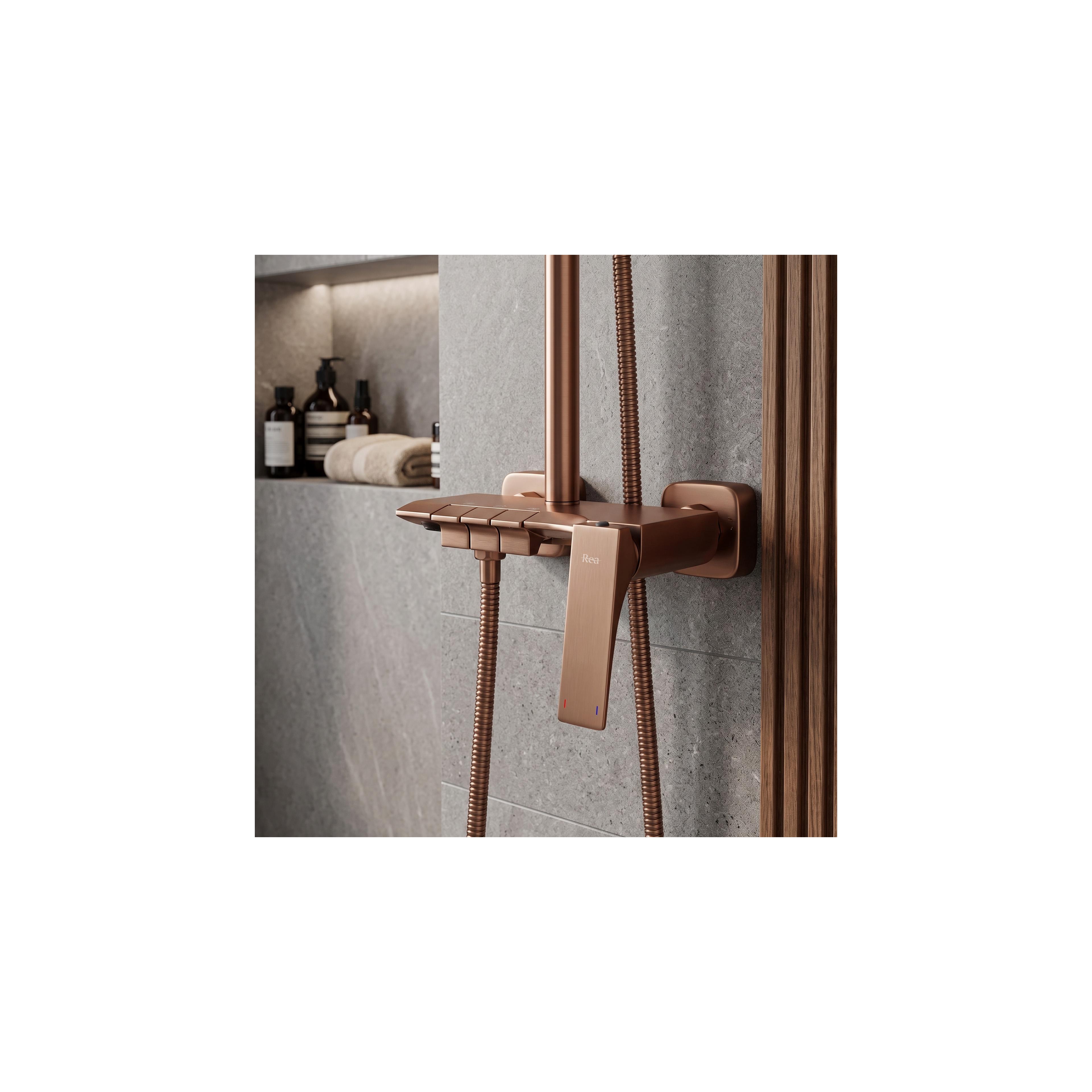 Set dus PREMIUM REA JOE Brush Copper