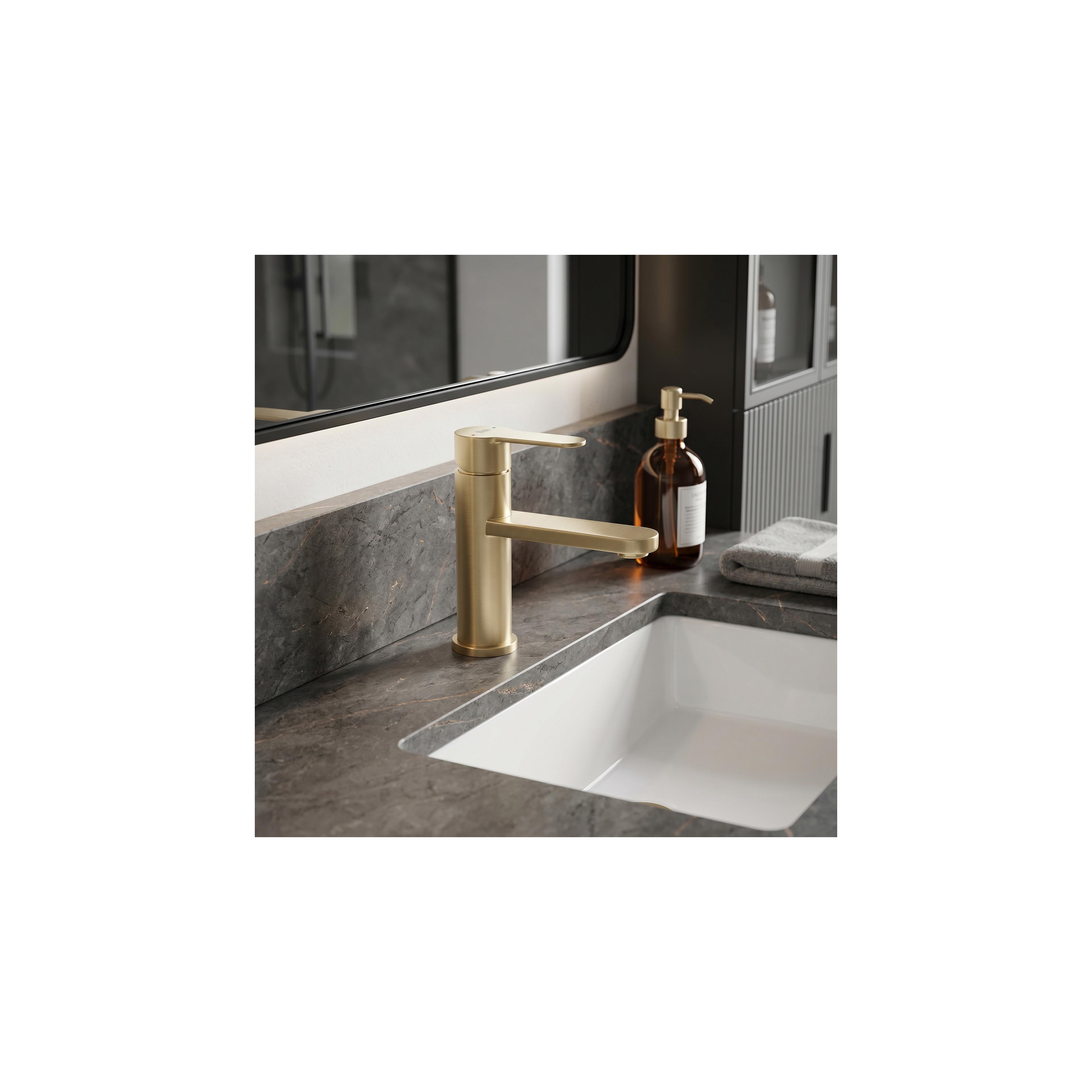 Kupaonska miješalica Rea Arcos Brush Gold