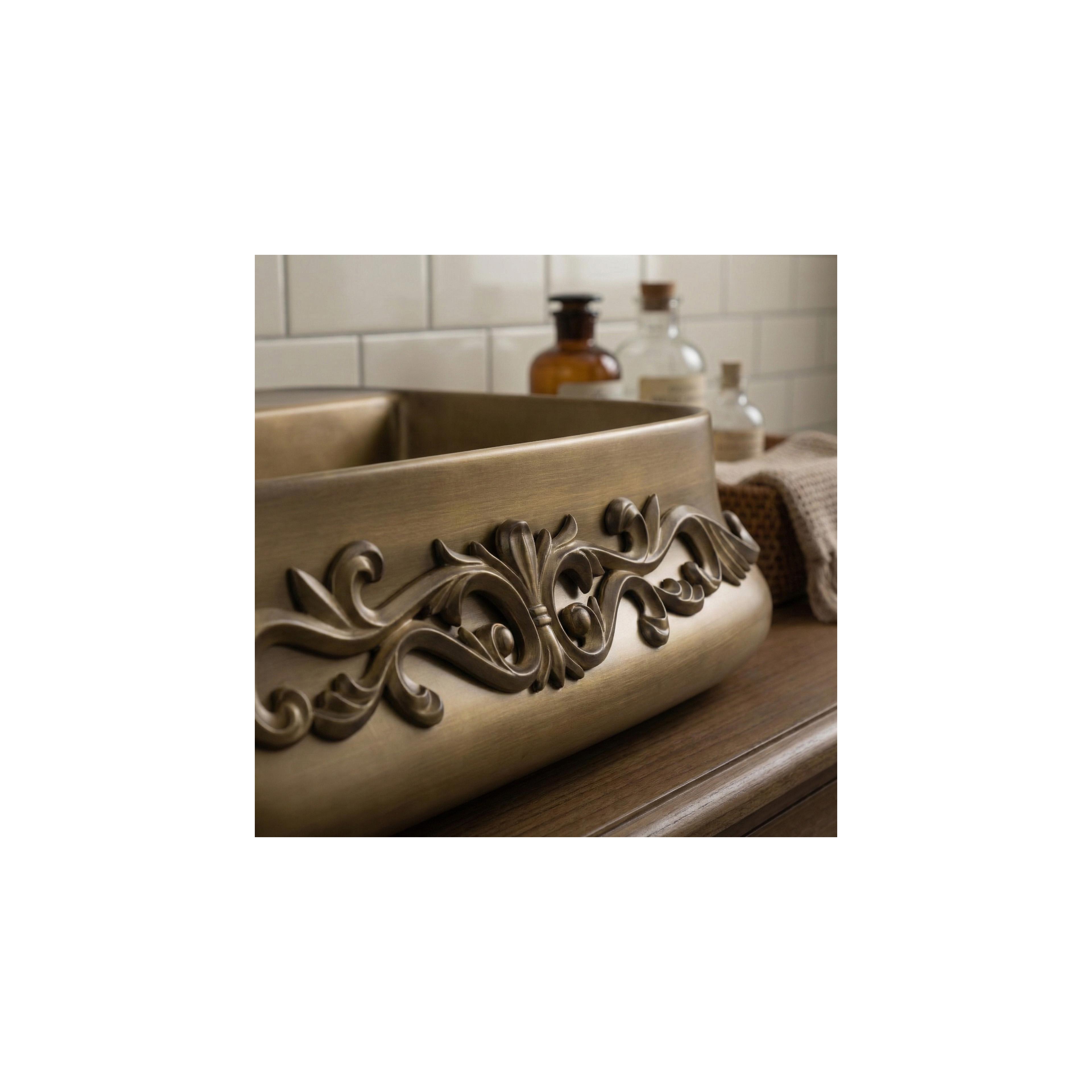 Countertop washbasin Rea Castel