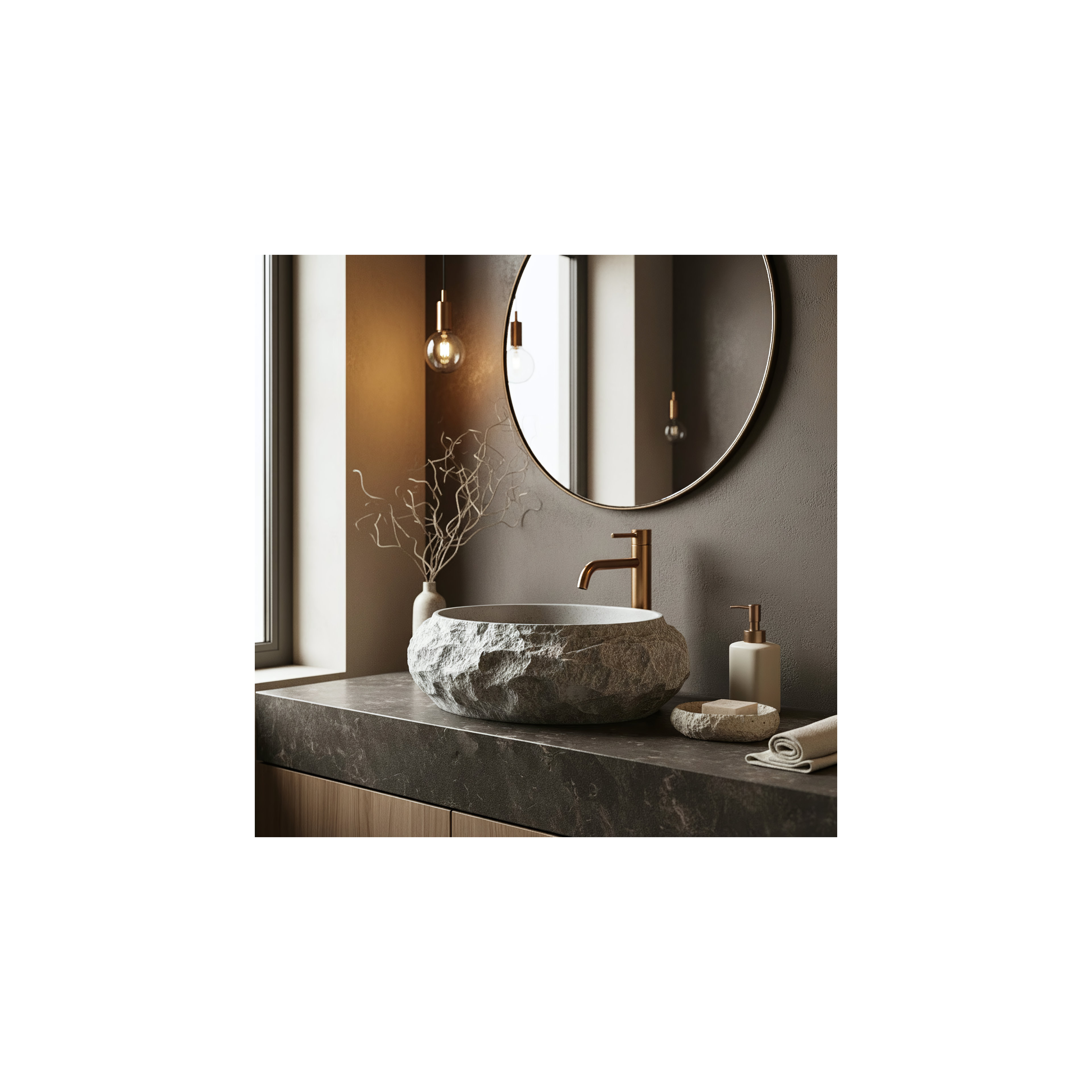 Countertop Basin Rea Mika Gabro