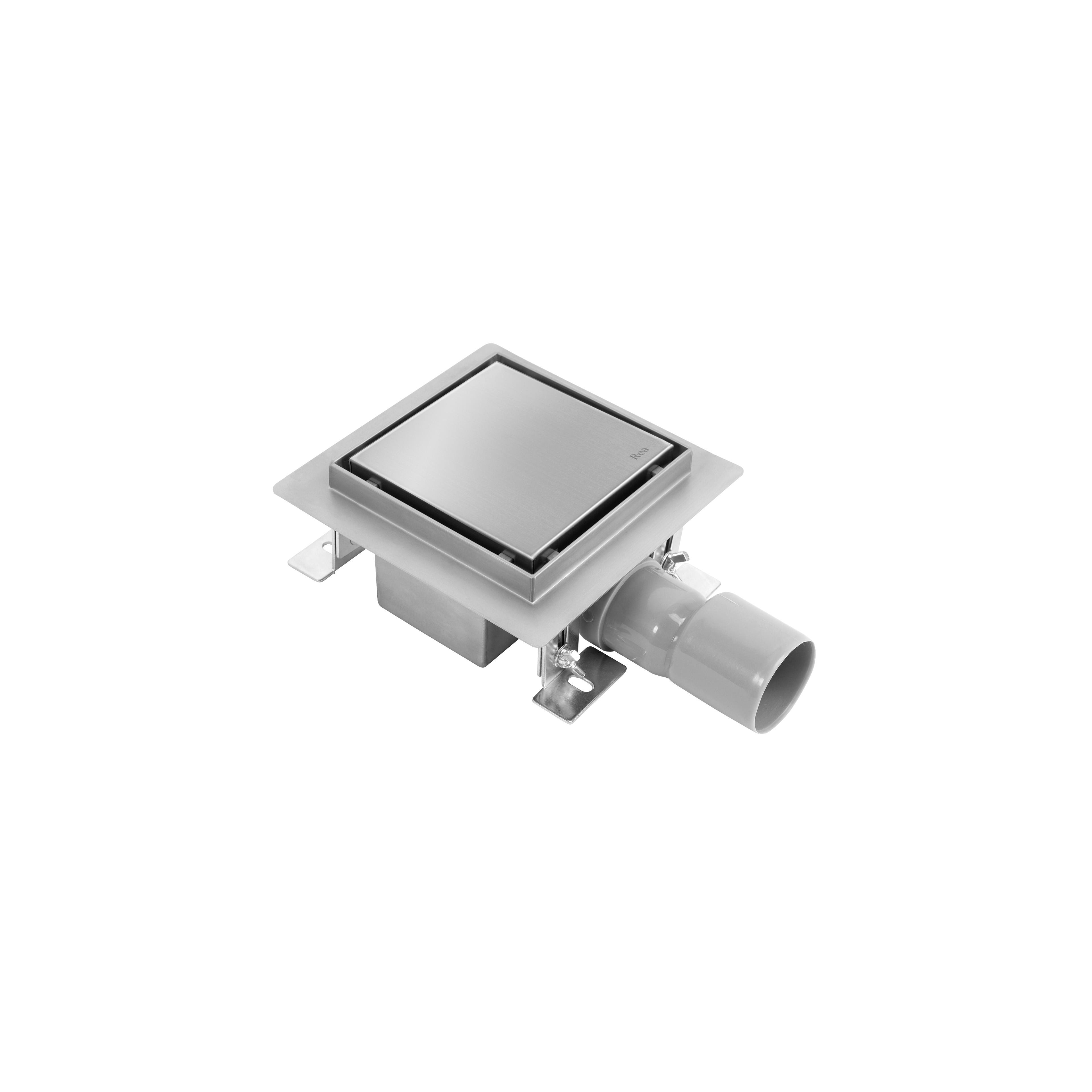 Drain linéaire REA NEO Nickel Brush 12x12