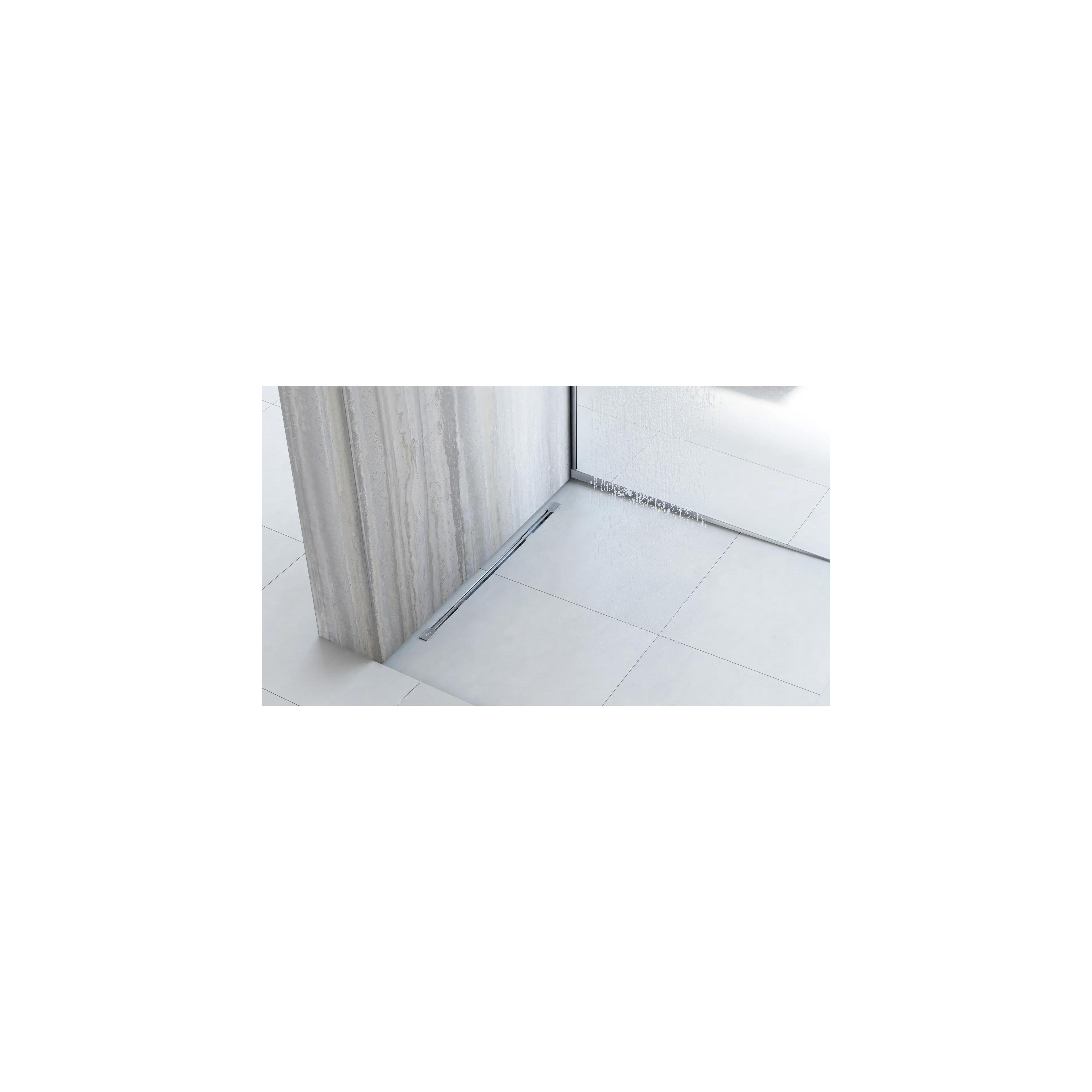 Lestev za tuš kabino 120cm Brush nickel