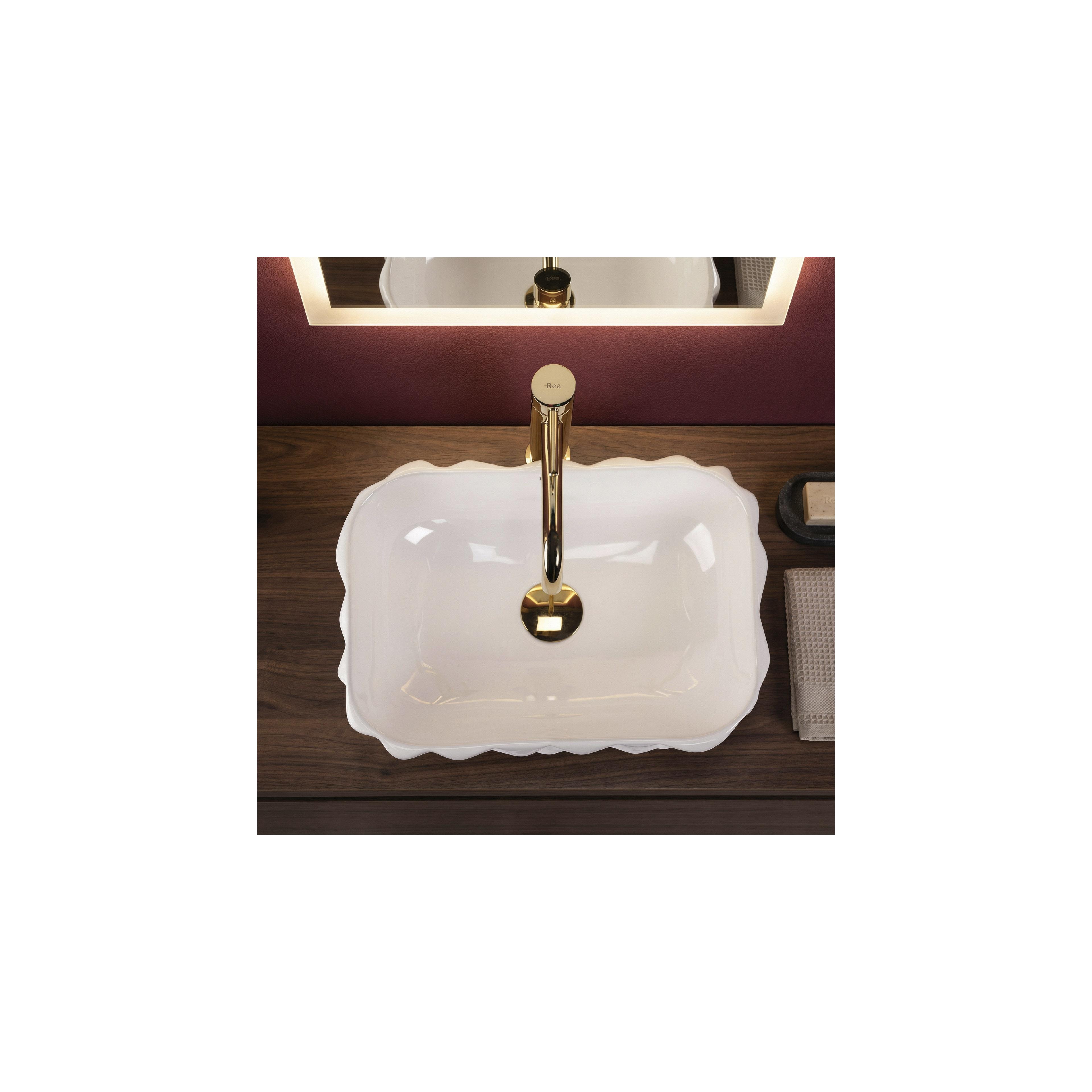 Countertop washbasin Rea Zamia