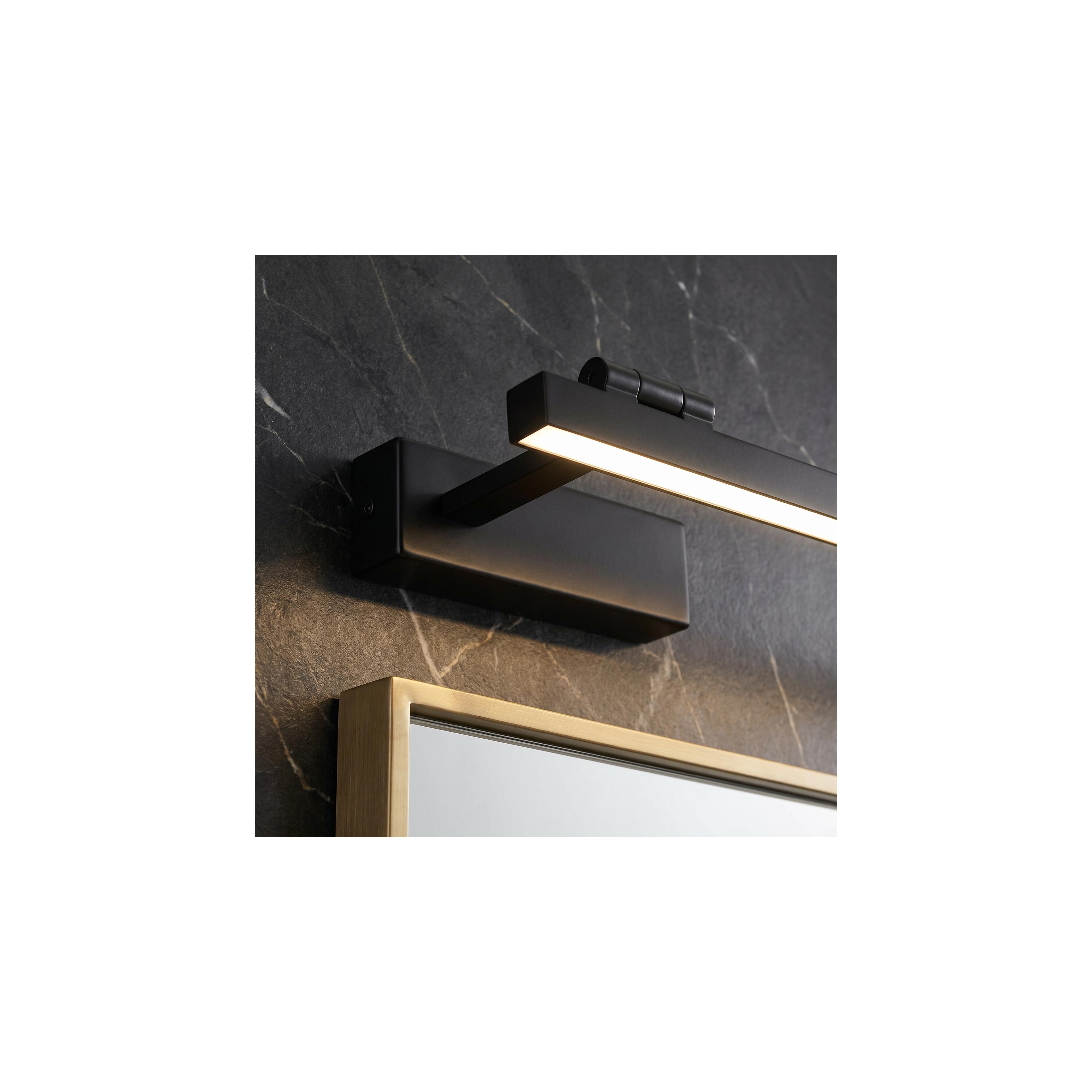 Vannitoa seina LED-valgusti SWE036-1W 80cm BLACK