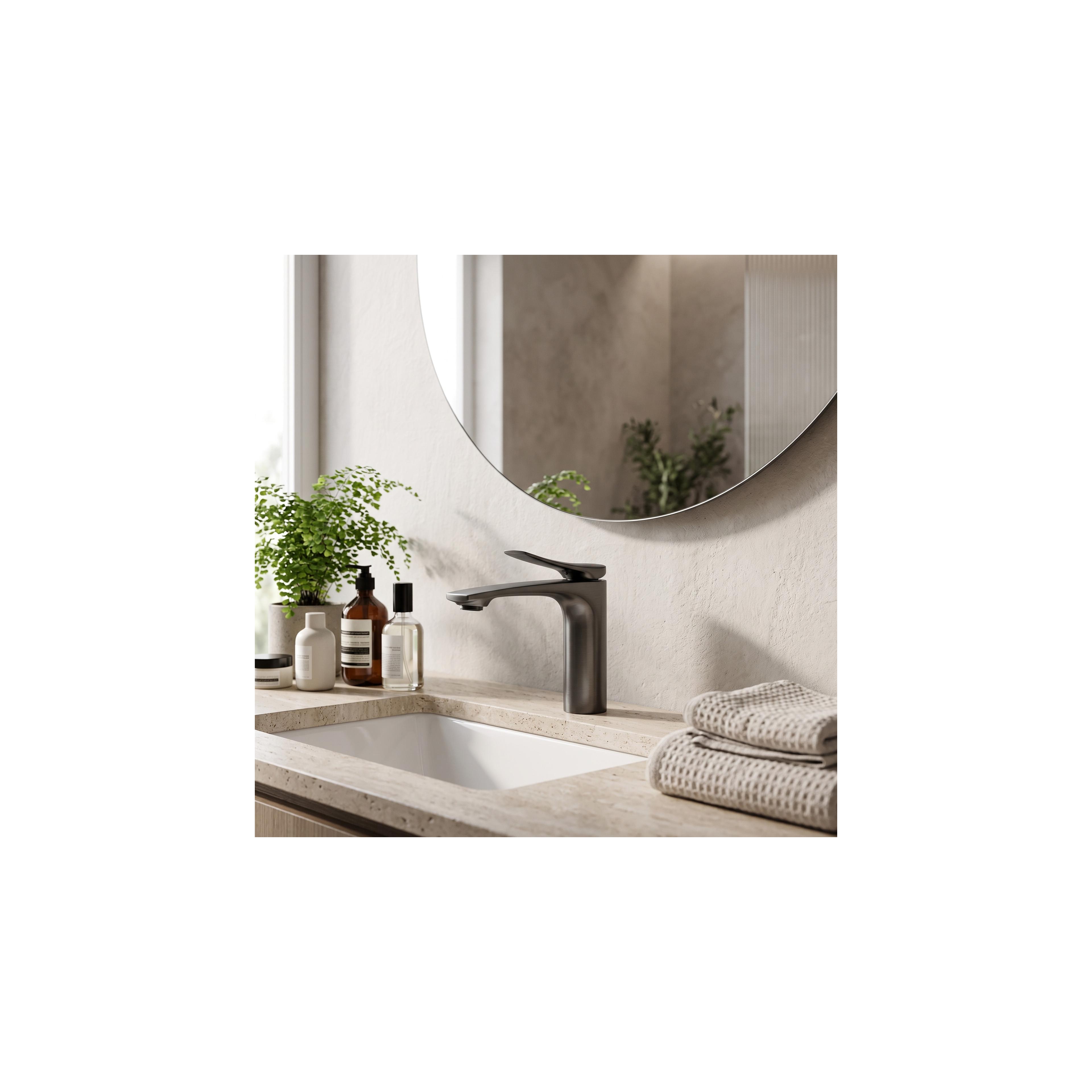 Bateria Umywalkowa PREMIUM REA Vision Tytan Niska
