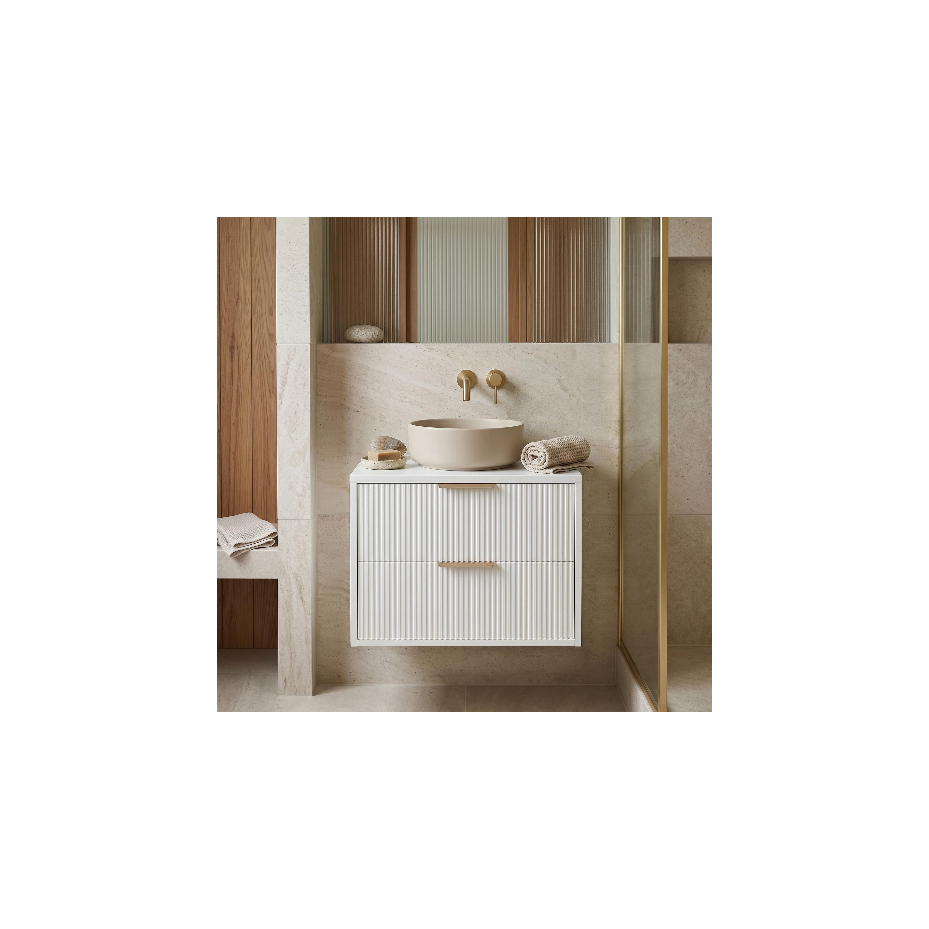 Bathroom vanity cabinet Rea Mono 60cm White