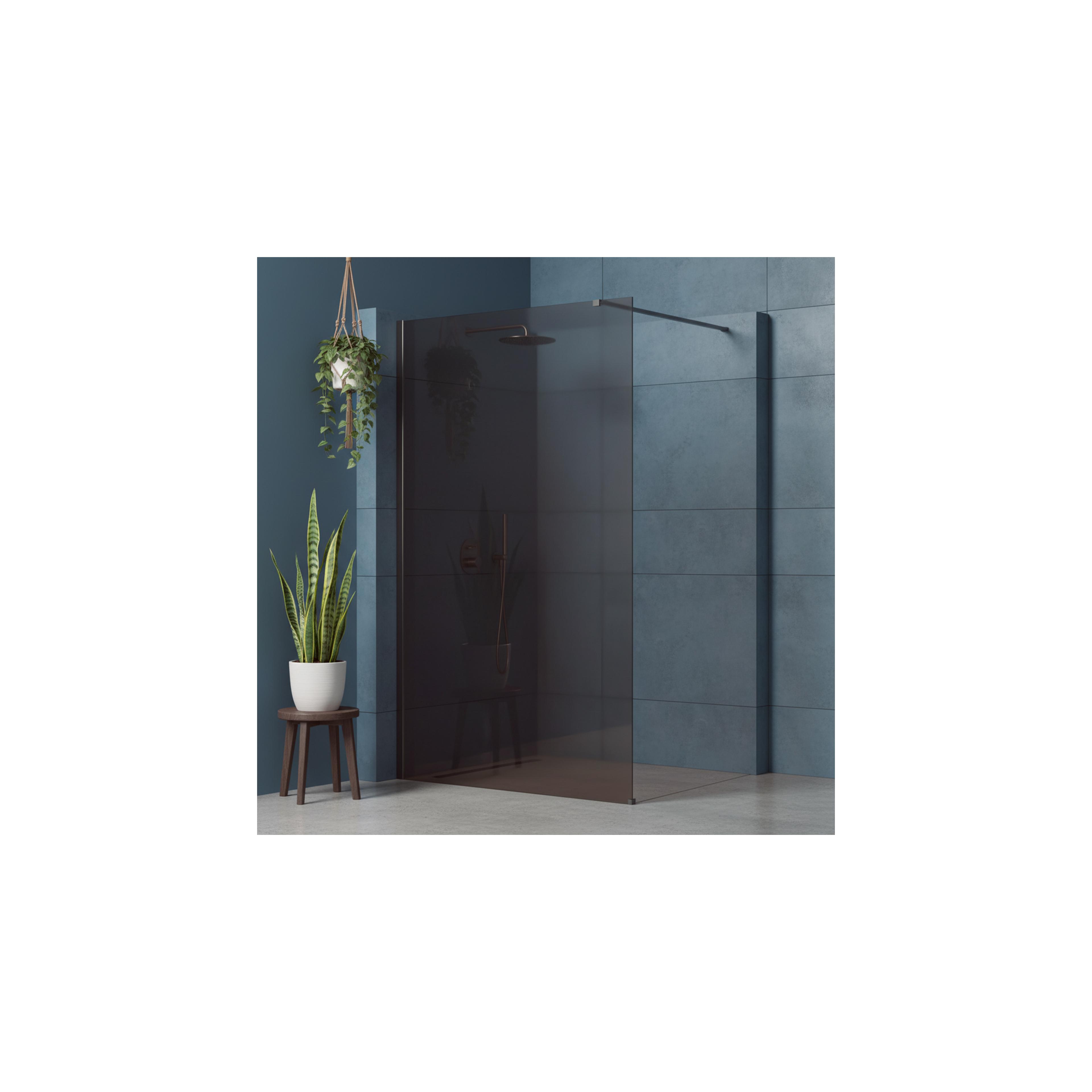 Paroi de douche Rea Flexi Brown / Titan 110