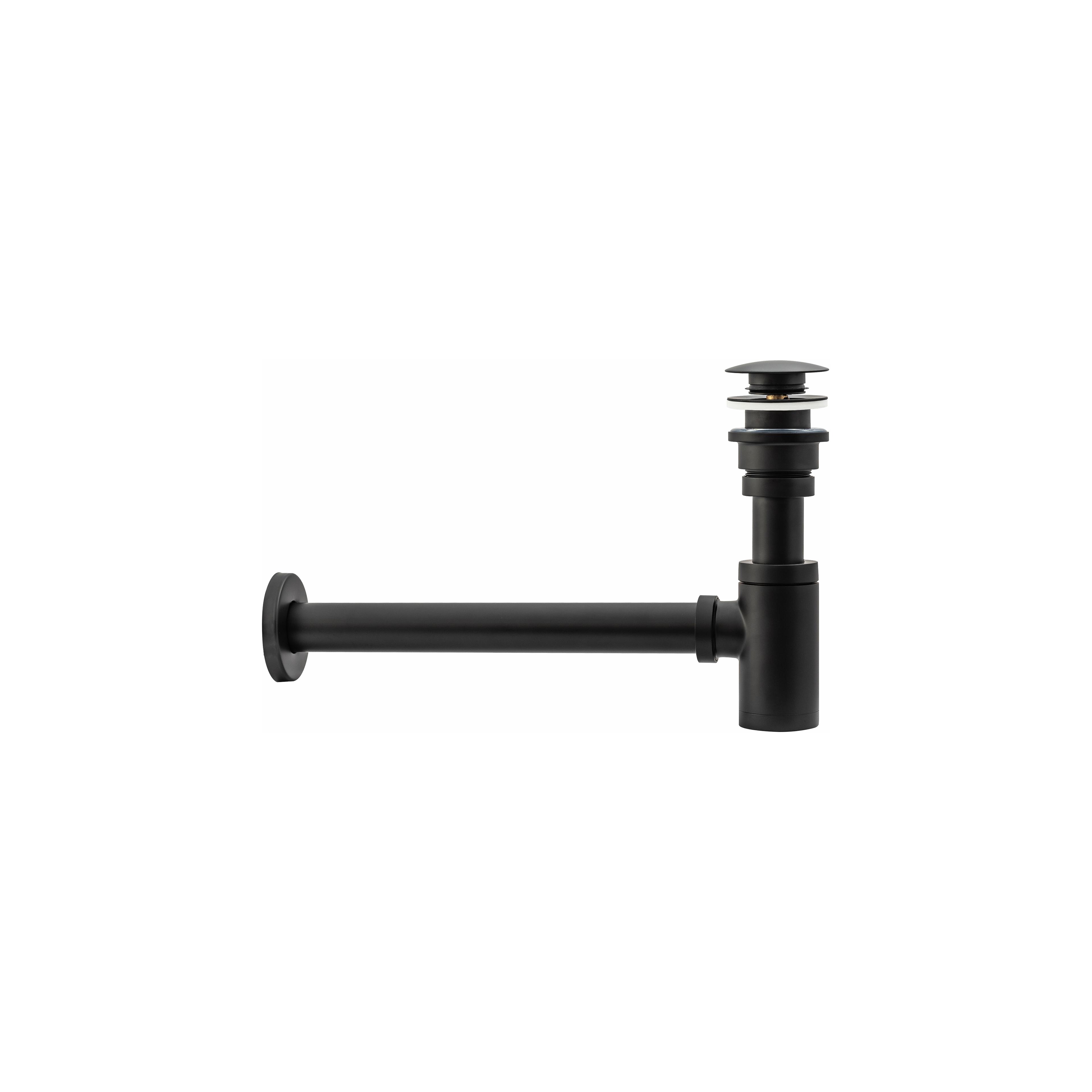 Siphon de lavabo REA Black Mat