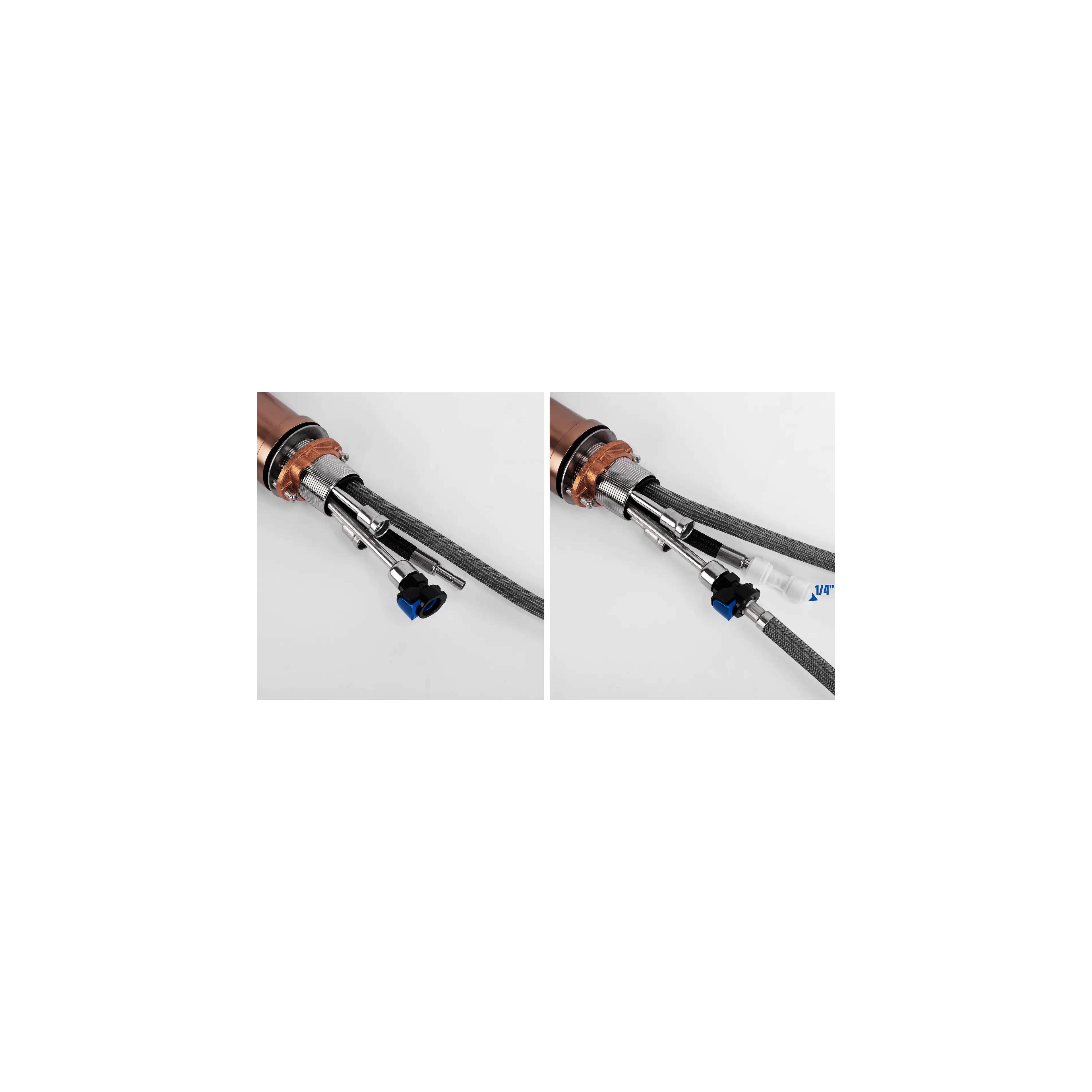Robinet de cuisine Rea Eco Fresh Brush Copper
