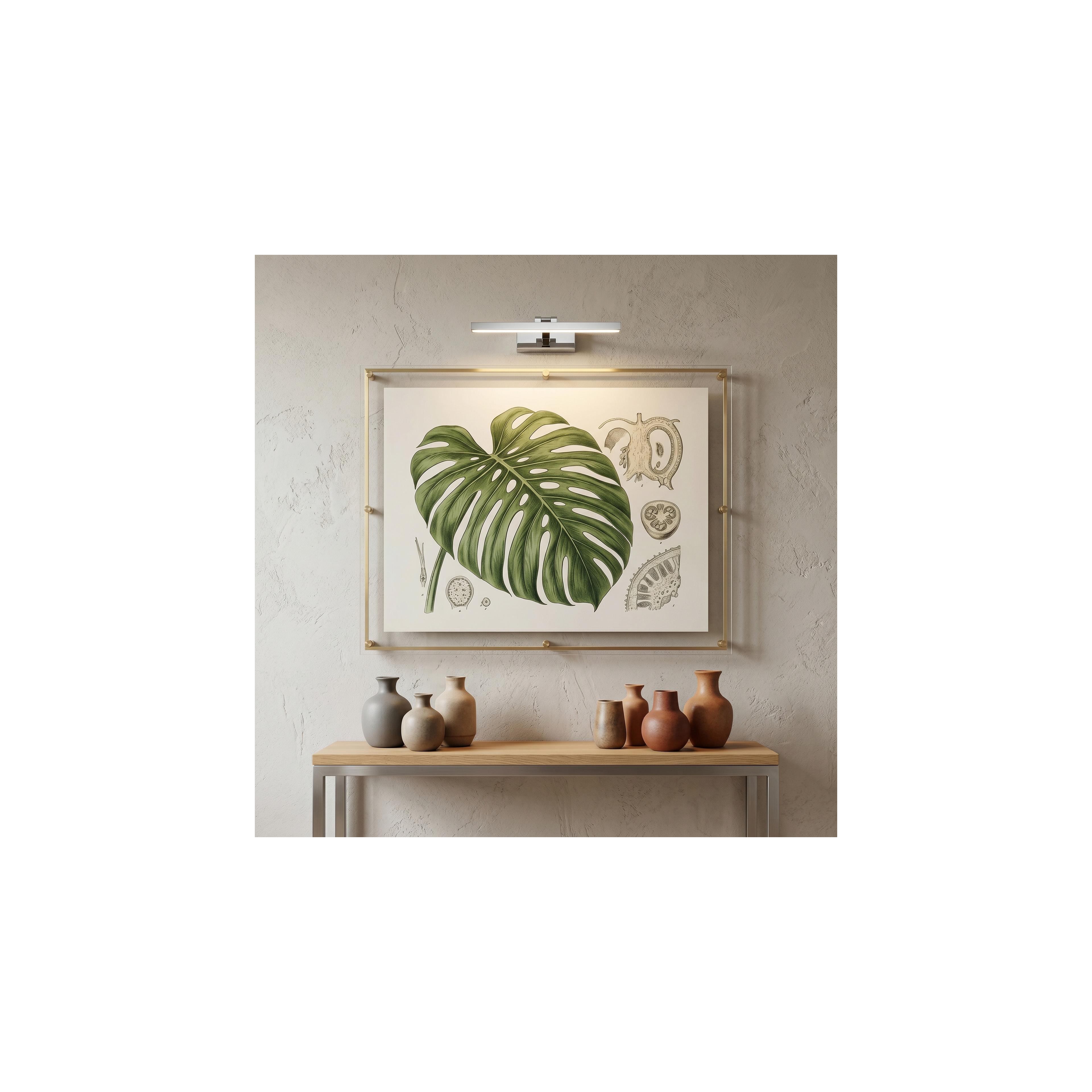 Kupatilska zidna LED lampa APP1857-1W 40cm Chrome
