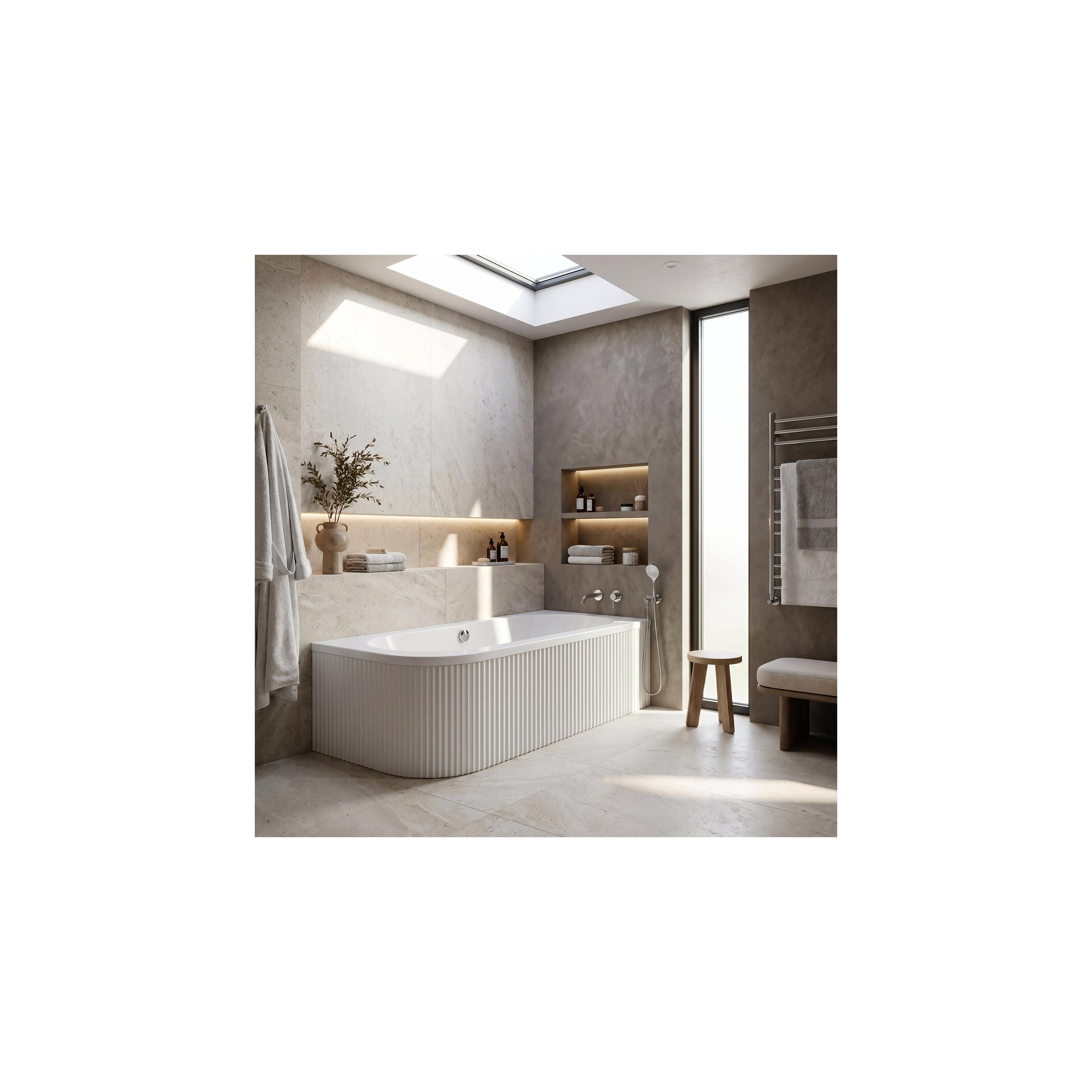 Bathtub Rea Orion Stripe Right 170cm
