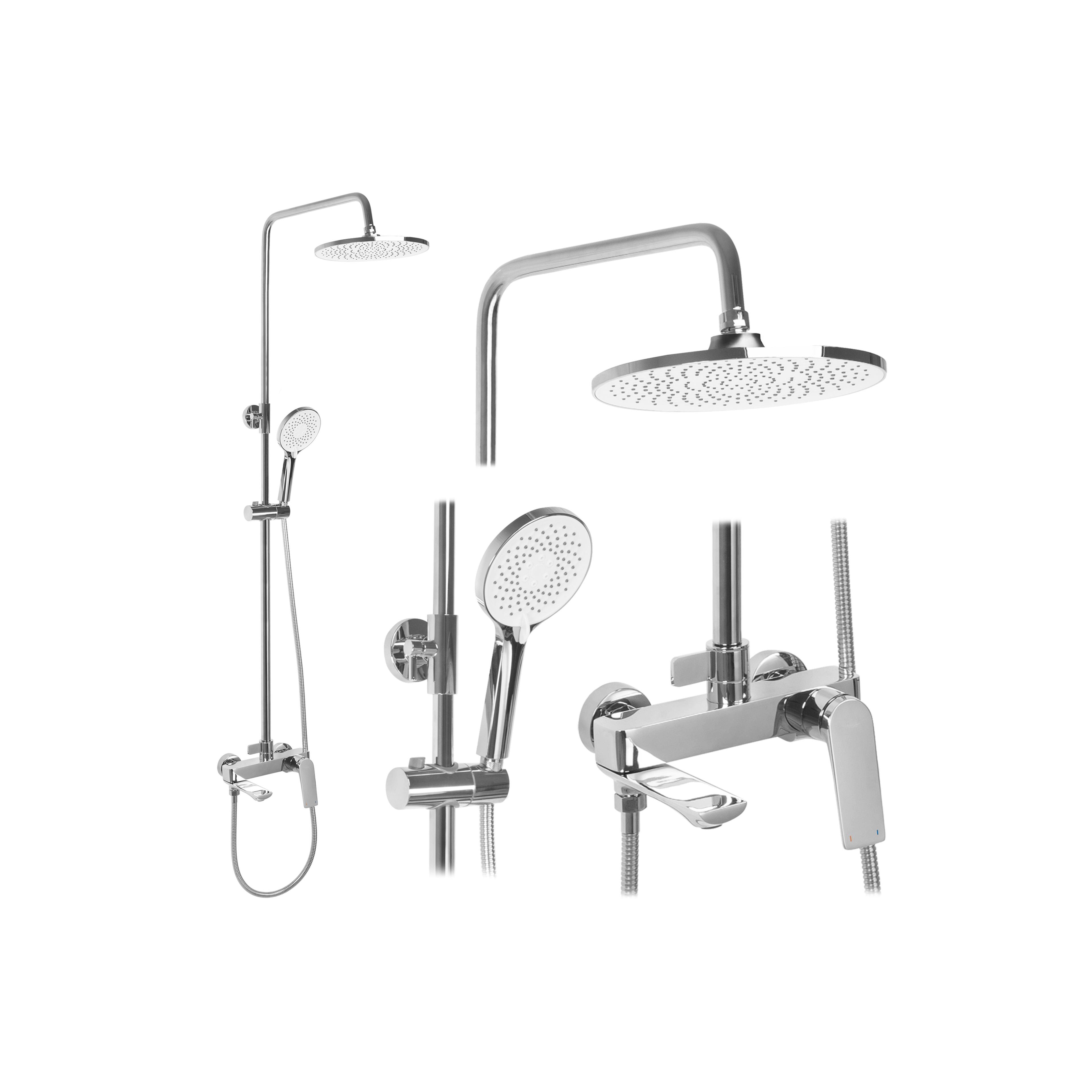 REA AVALON CHROME dušas komplekts