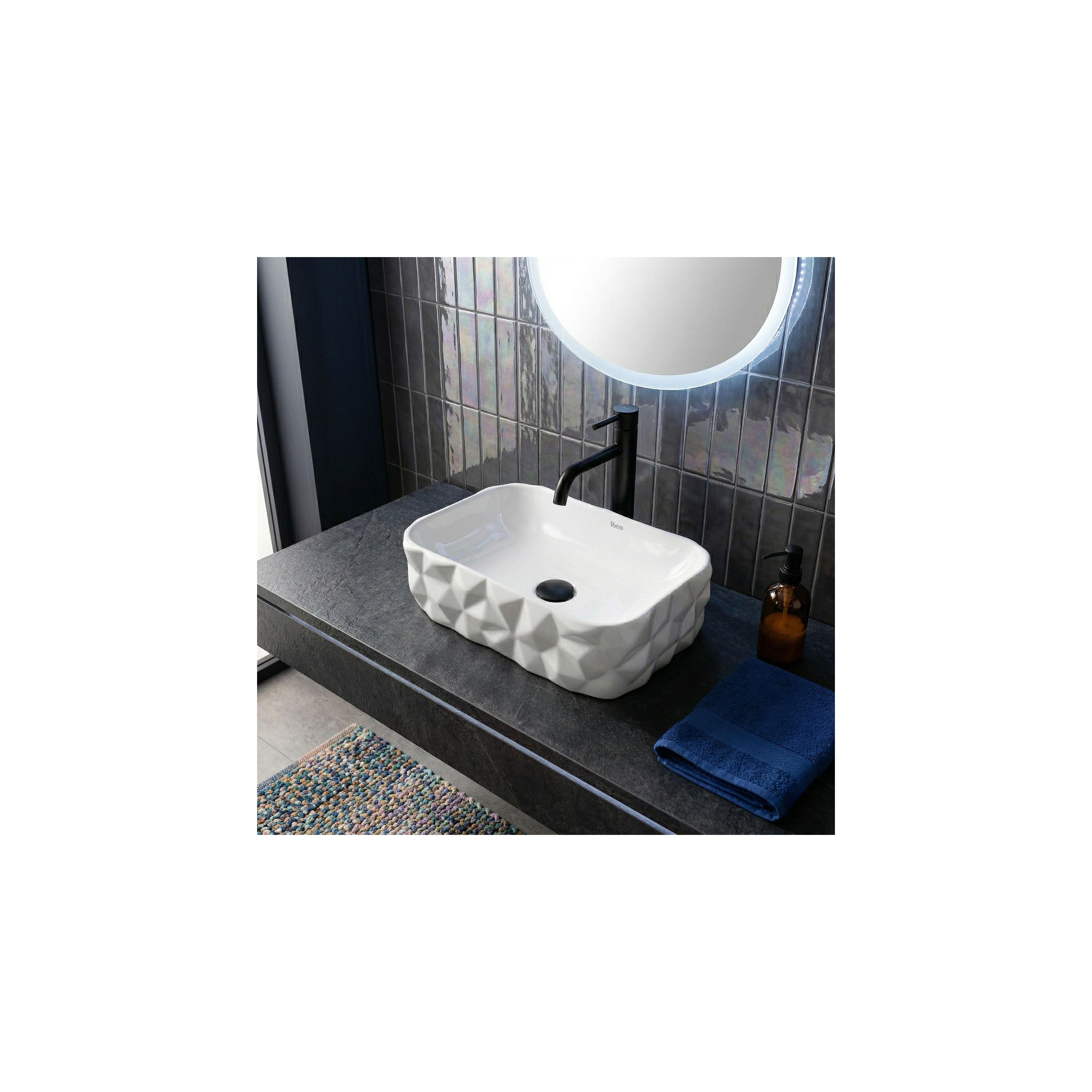 Countertop washbasin Rea Zamia