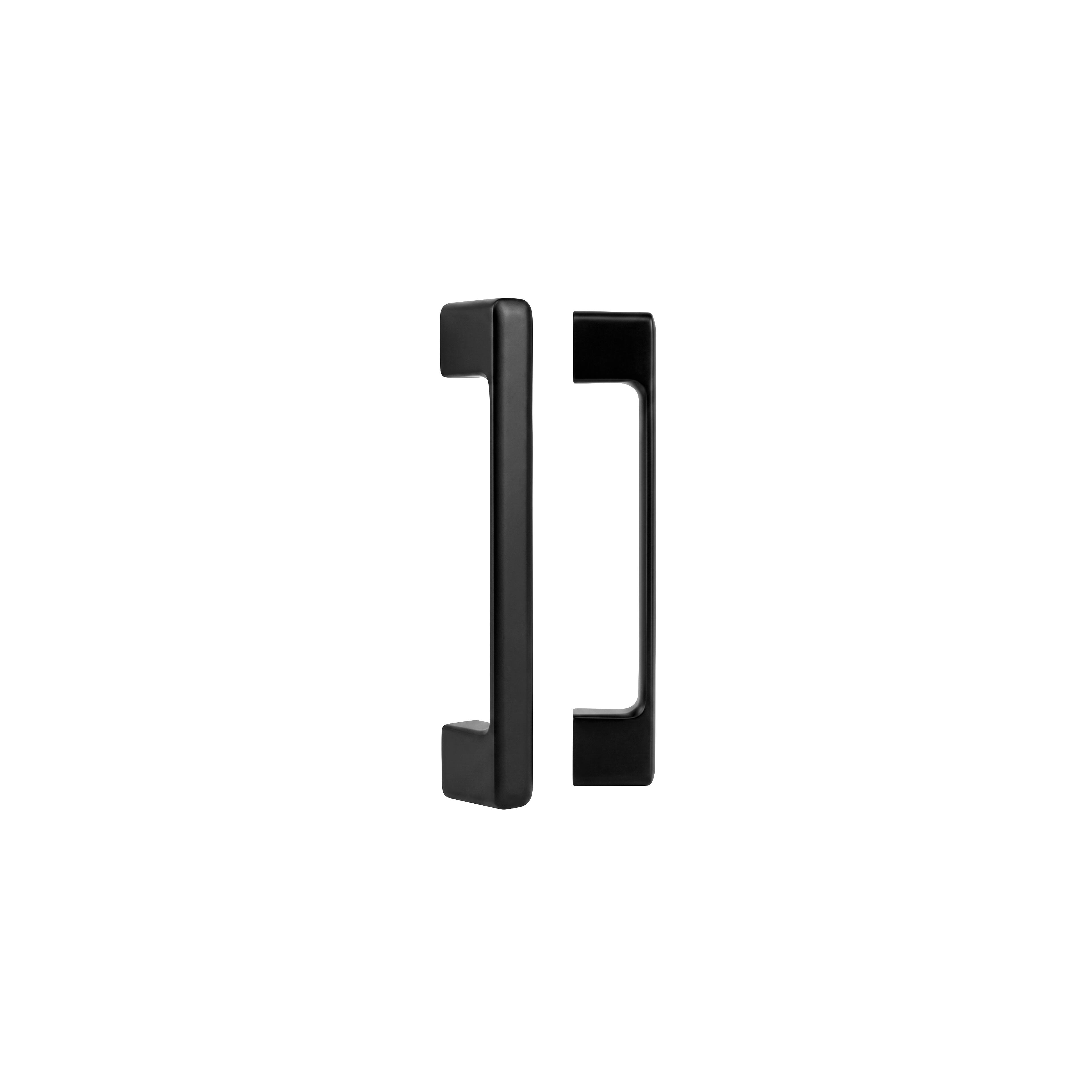 Shower door handle Rea 02 Black