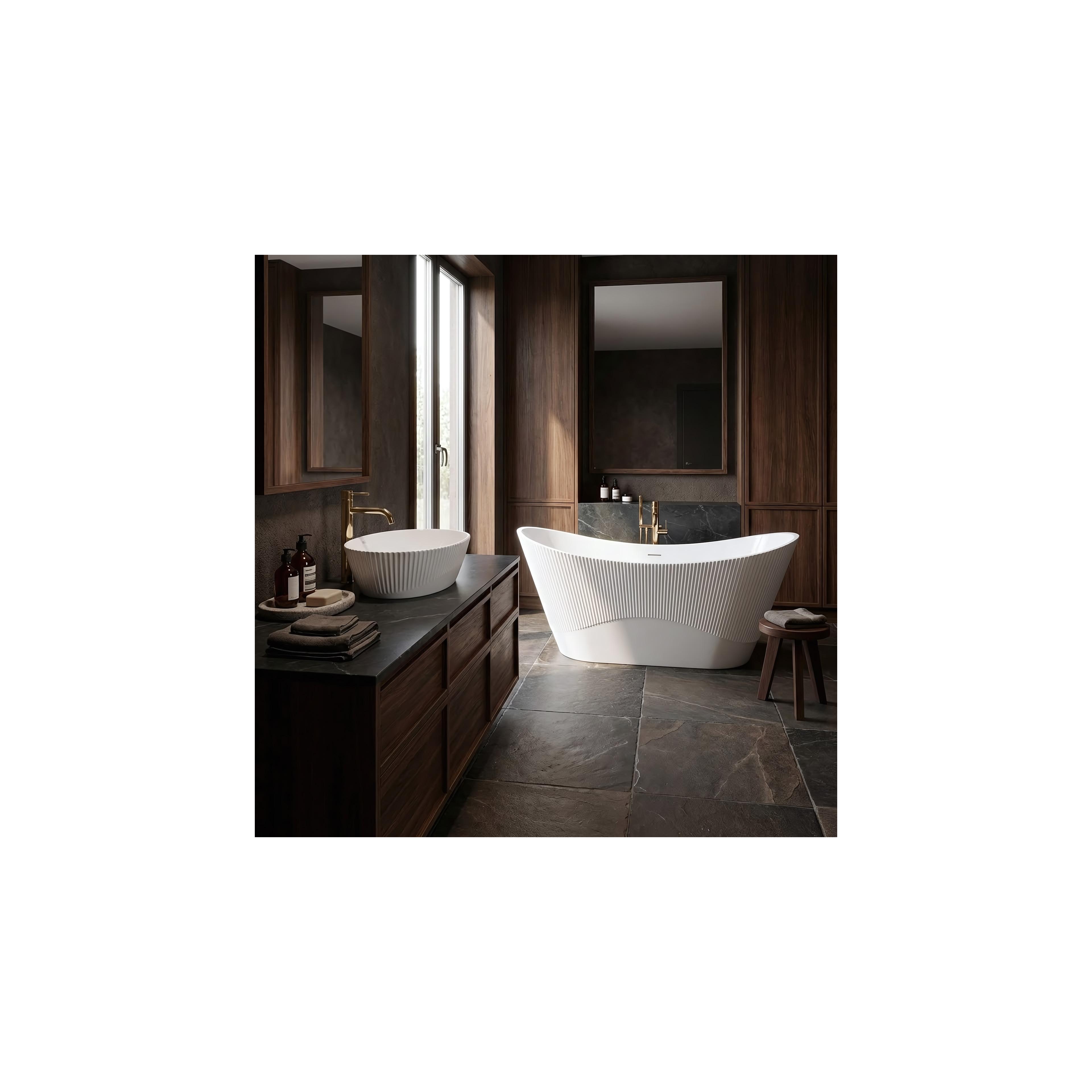 Freestanding Acrylic Bathtub ATENA 170